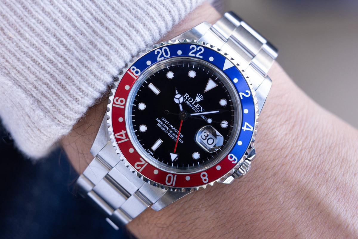 1998 Rolex GMT Master Ref. 16700 Pepsi | Swiss Only | Box and Papes - Sierra Time Co