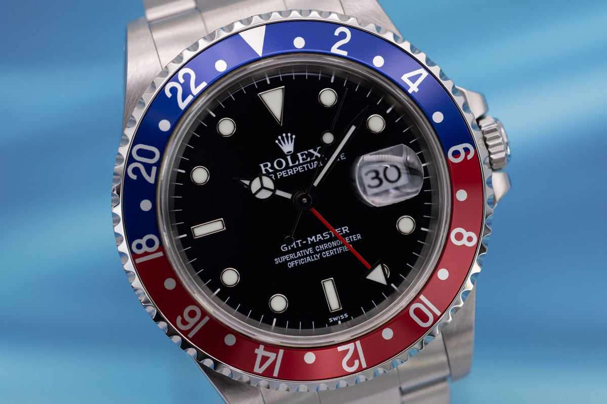 1998 Rolex GMT Master Ref. 16700 Pepsi | Swiss Only | Box and Papes - Sierra Time Co