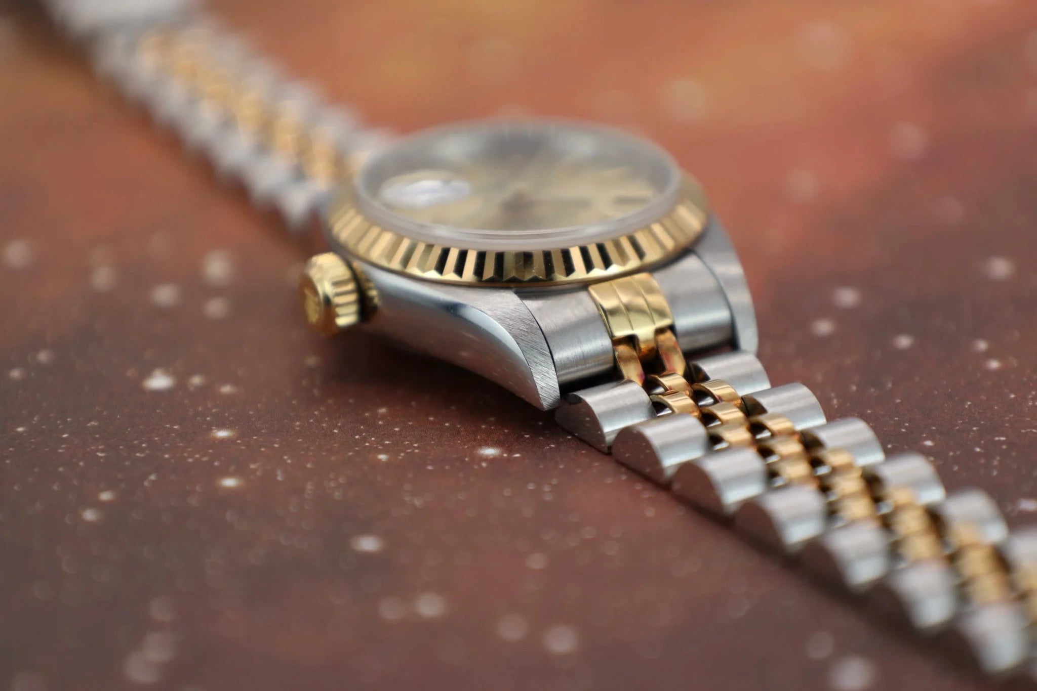 1998 Rolex Ladies Datejust Ref. 69173 | Champagne Dial | Papers - Sierra Time Co
