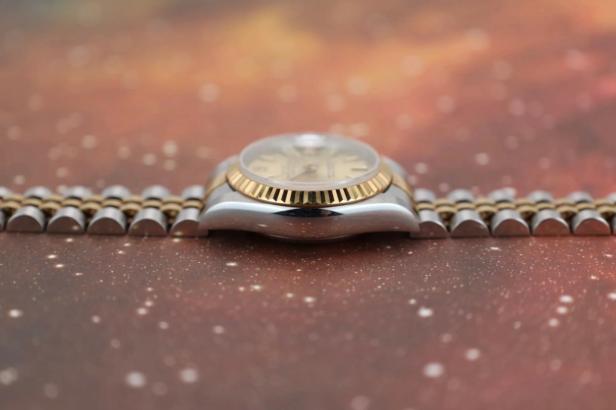 1998 Rolex Ladies Datejust Ref. 69173 | Champagne Dial | Papers - Sierra Time Co