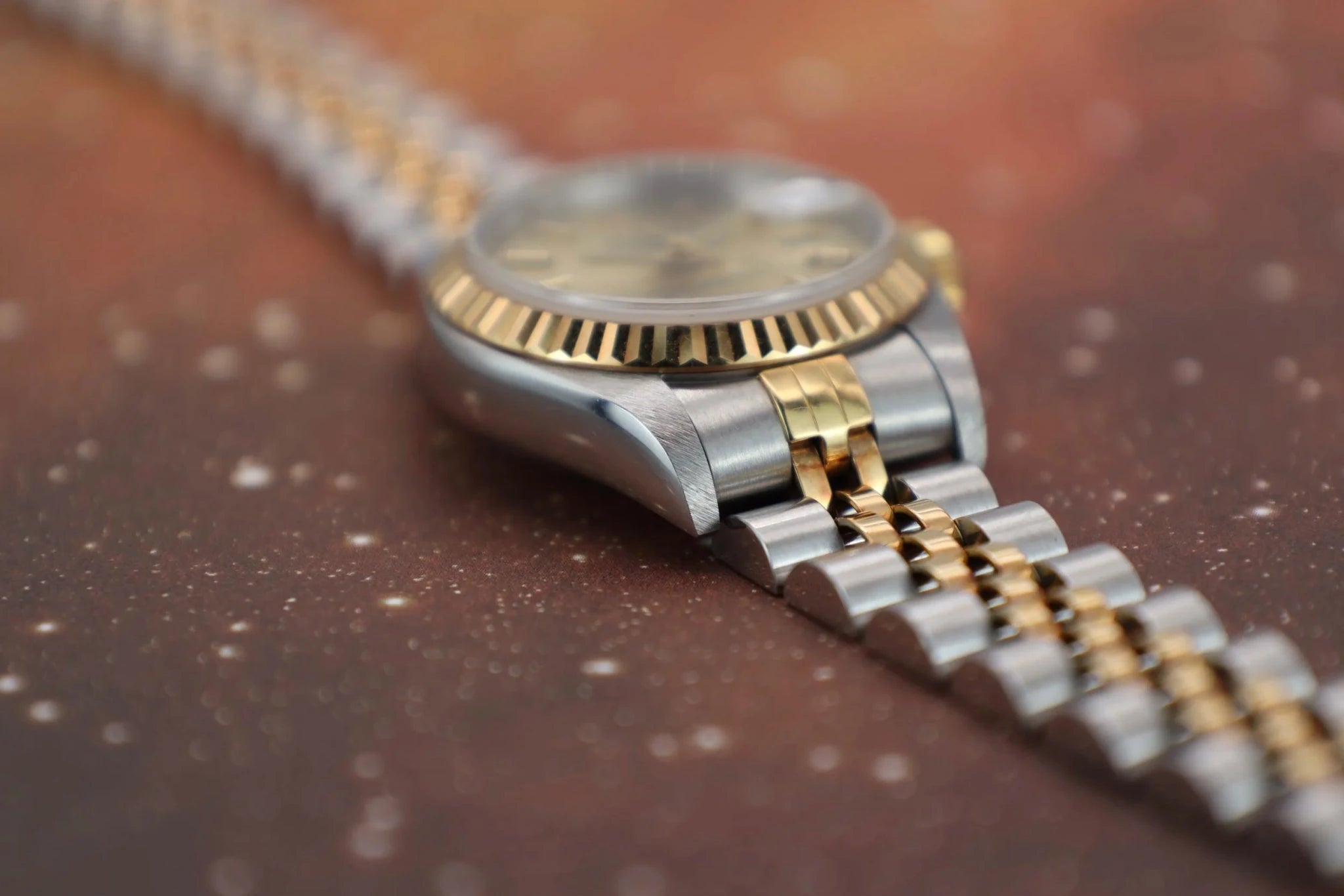 1998 Rolex Ladies Datejust Ref. 69173 | Champagne Dial | Papers - Sierra Time Co