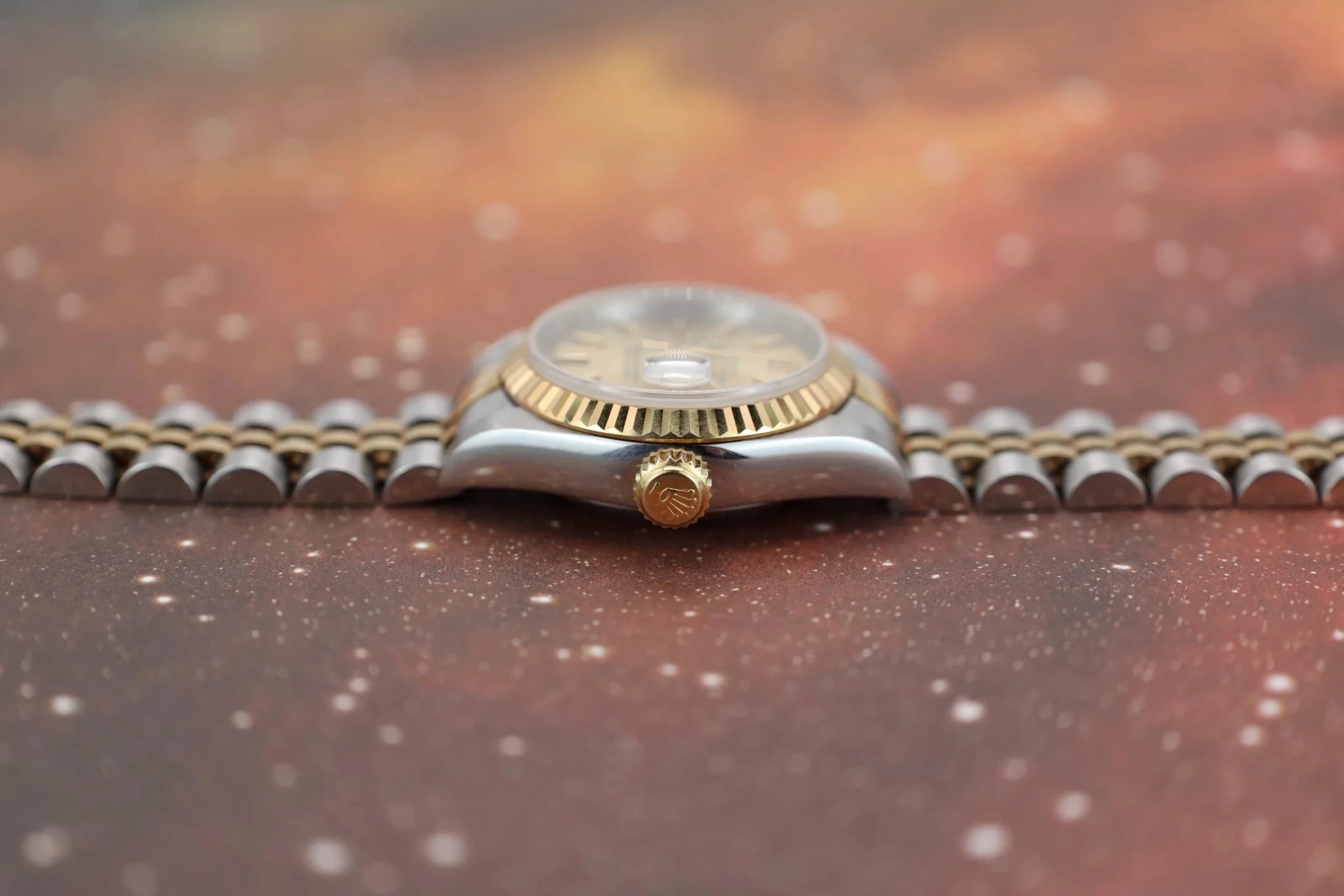1998 Rolex Ladies Datejust Ref. 69173 | Champagne Dial | Papers - Sierra Time Co