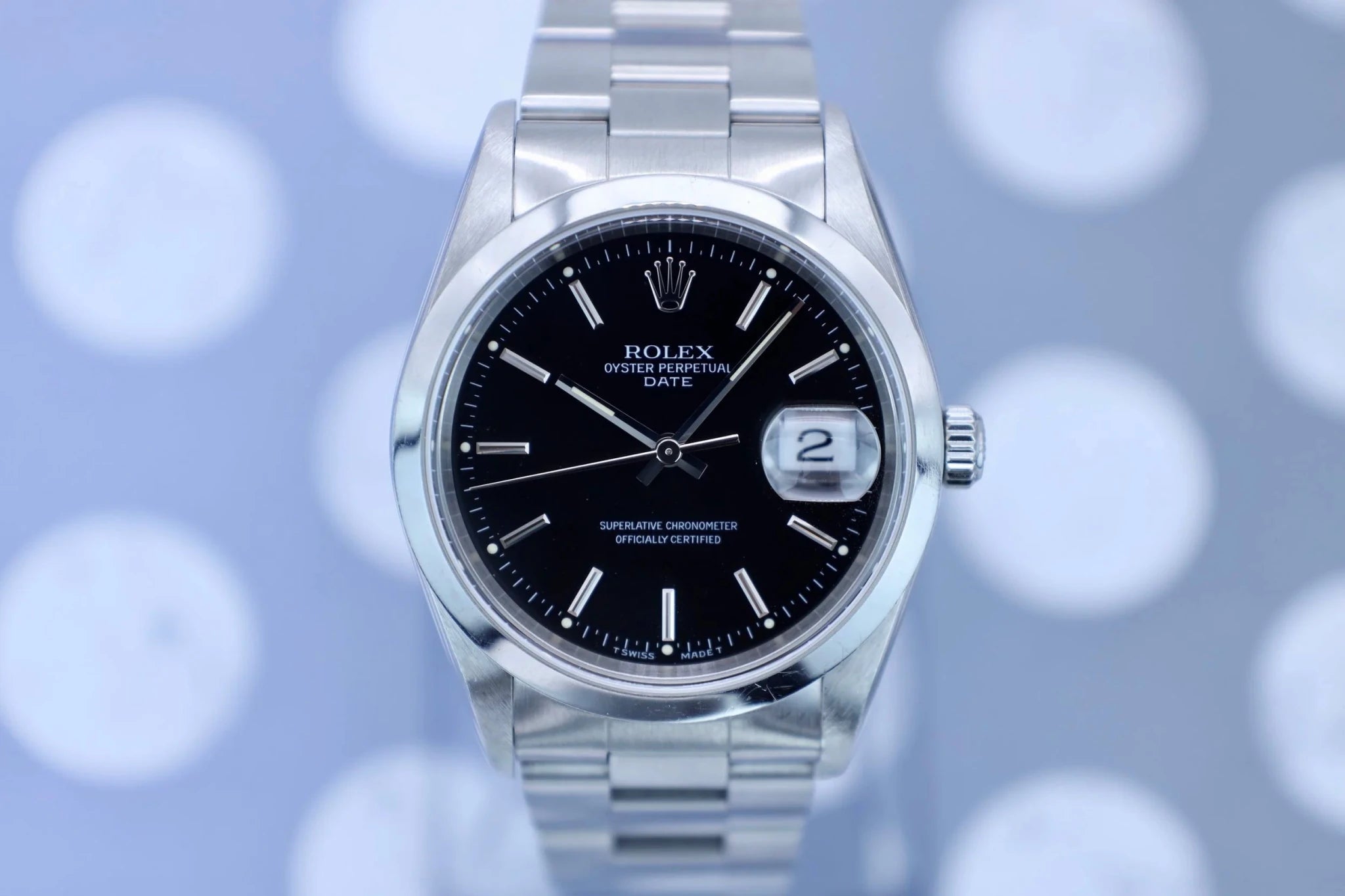 1998 Rolex Oyster Perpetual Date Ref. 15200 | Black Dial - Sierra Time Co