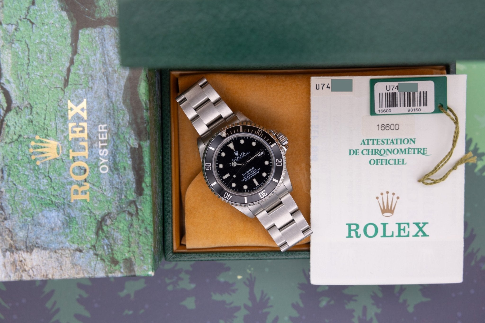 1998 Rolex Sea-Dweller Ref. 16600 | Tritanova Dial | Box and Papers - Sierra Time Co