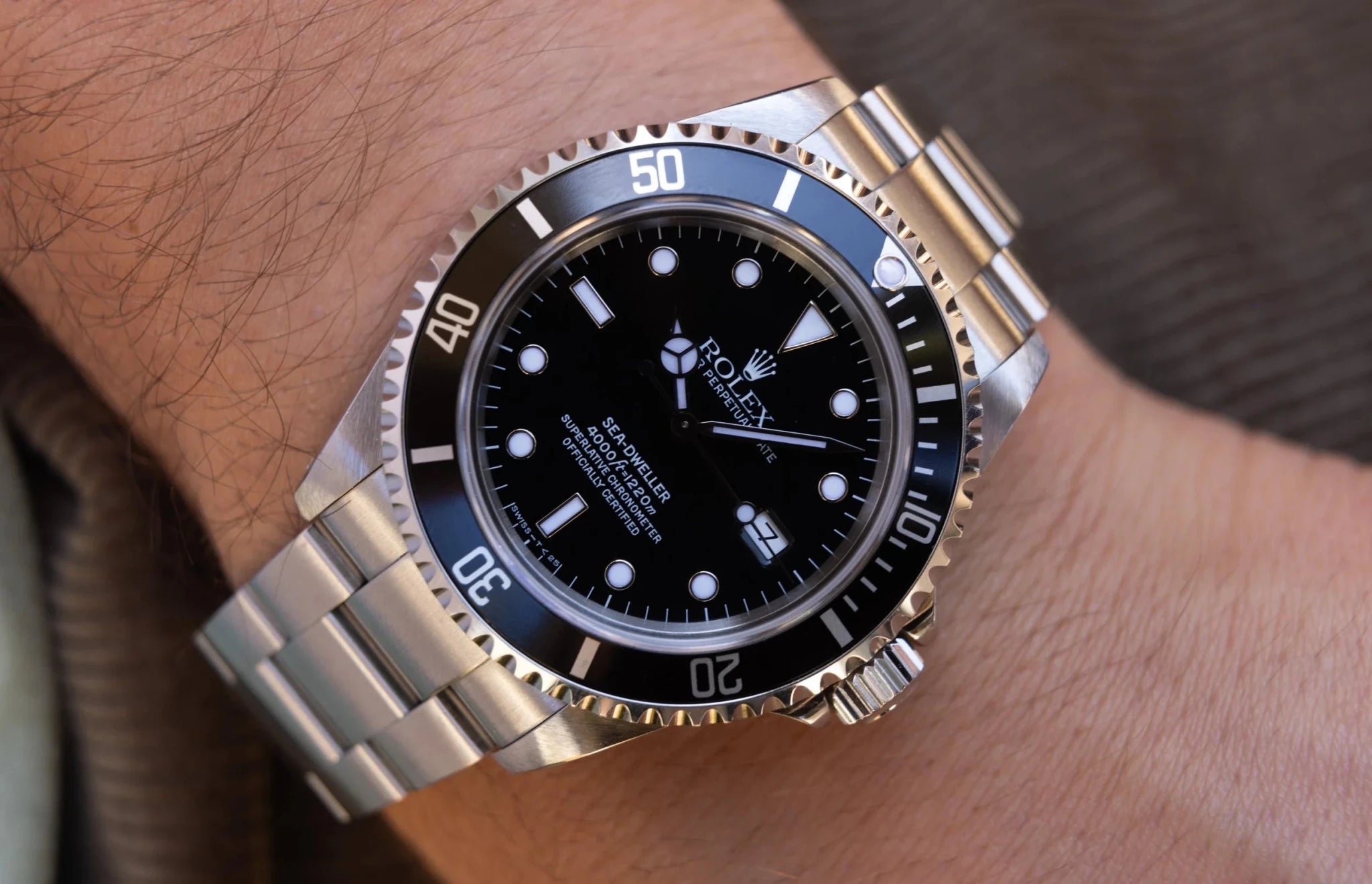 1998 Rolex Sea-Dweller Ref. 16600 | Tritanova Dial | Box and Papers - Sierra Time Co