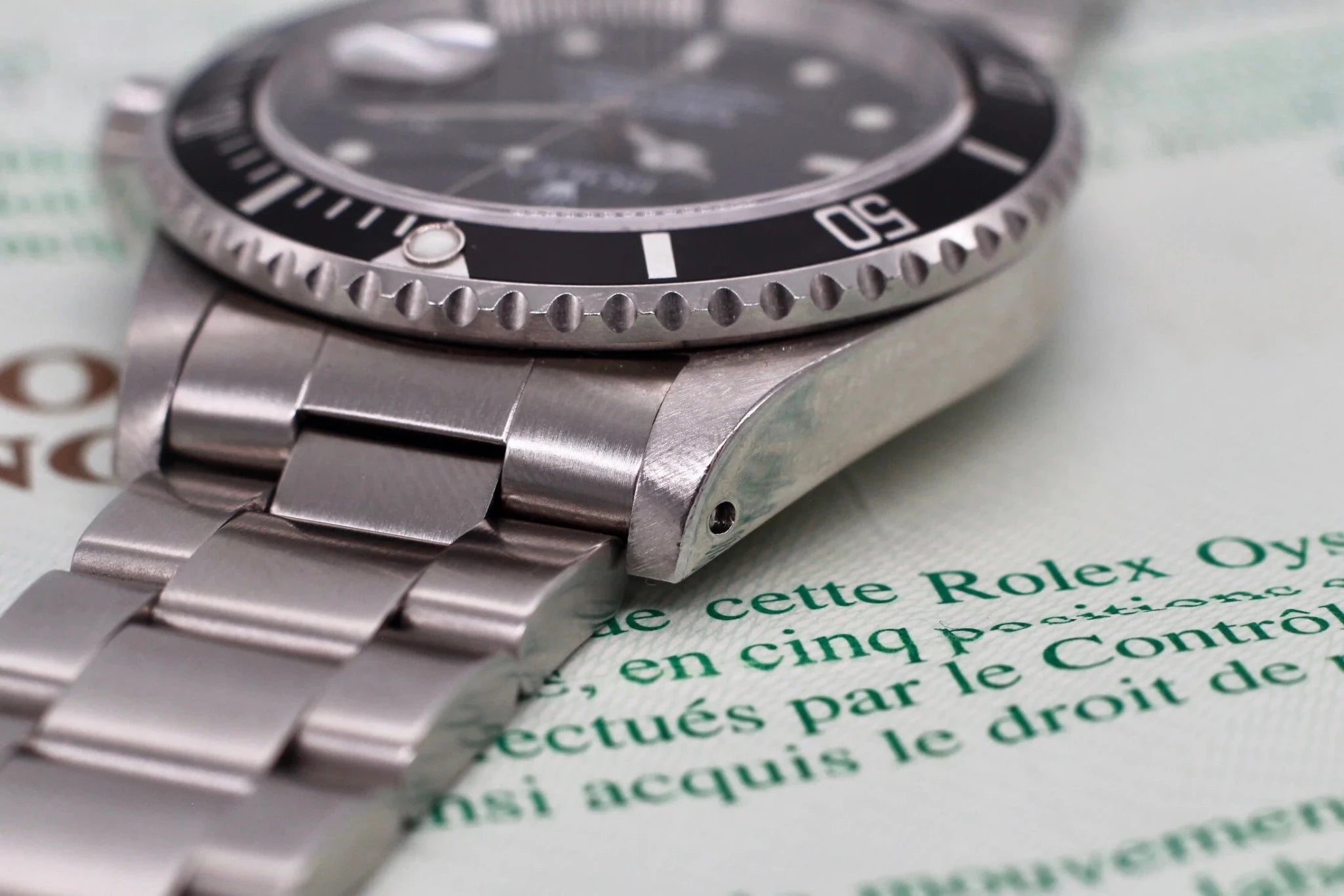 1998 Rolex Submariner Date Ref. 16610 Swiss Only Dial with Box and Papers - Sierra Time Co