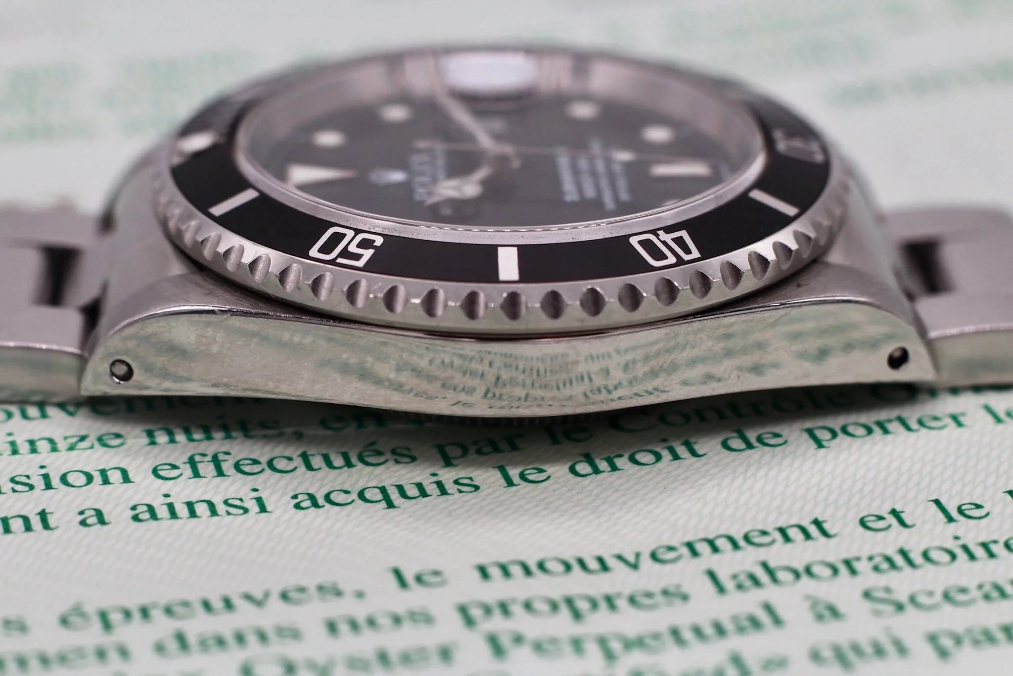 1998 Rolex Submariner Date Ref. 16610 Swiss Only Dial with Box and Papers - Sierra Time Co