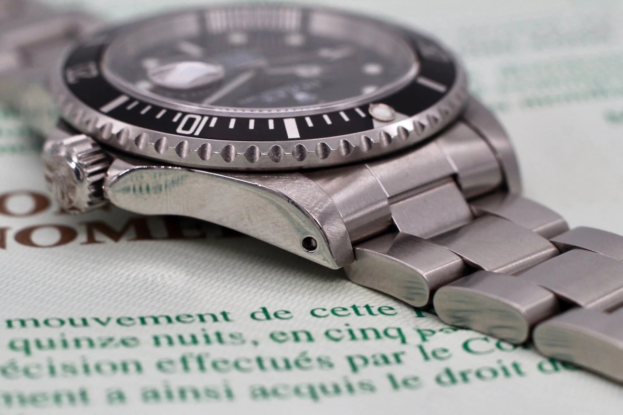 1998 Rolex Submariner Date Ref. 16610 Swiss Only Dial with Box and Papers - Sierra Time Co