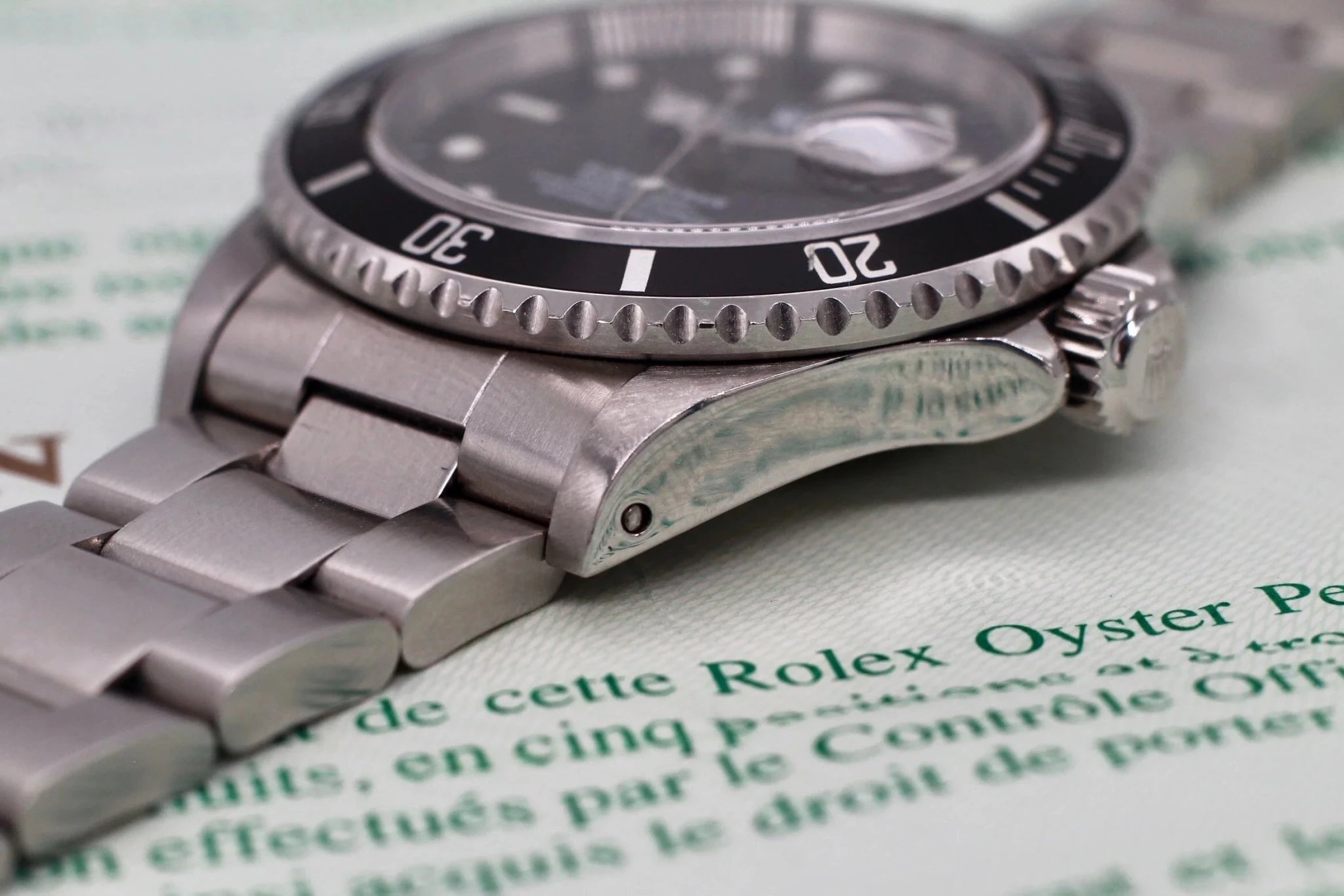 1998 Rolex Submariner Date Ref. 16610 Swiss Only Dial with Box and Papers - Sierra Time Co