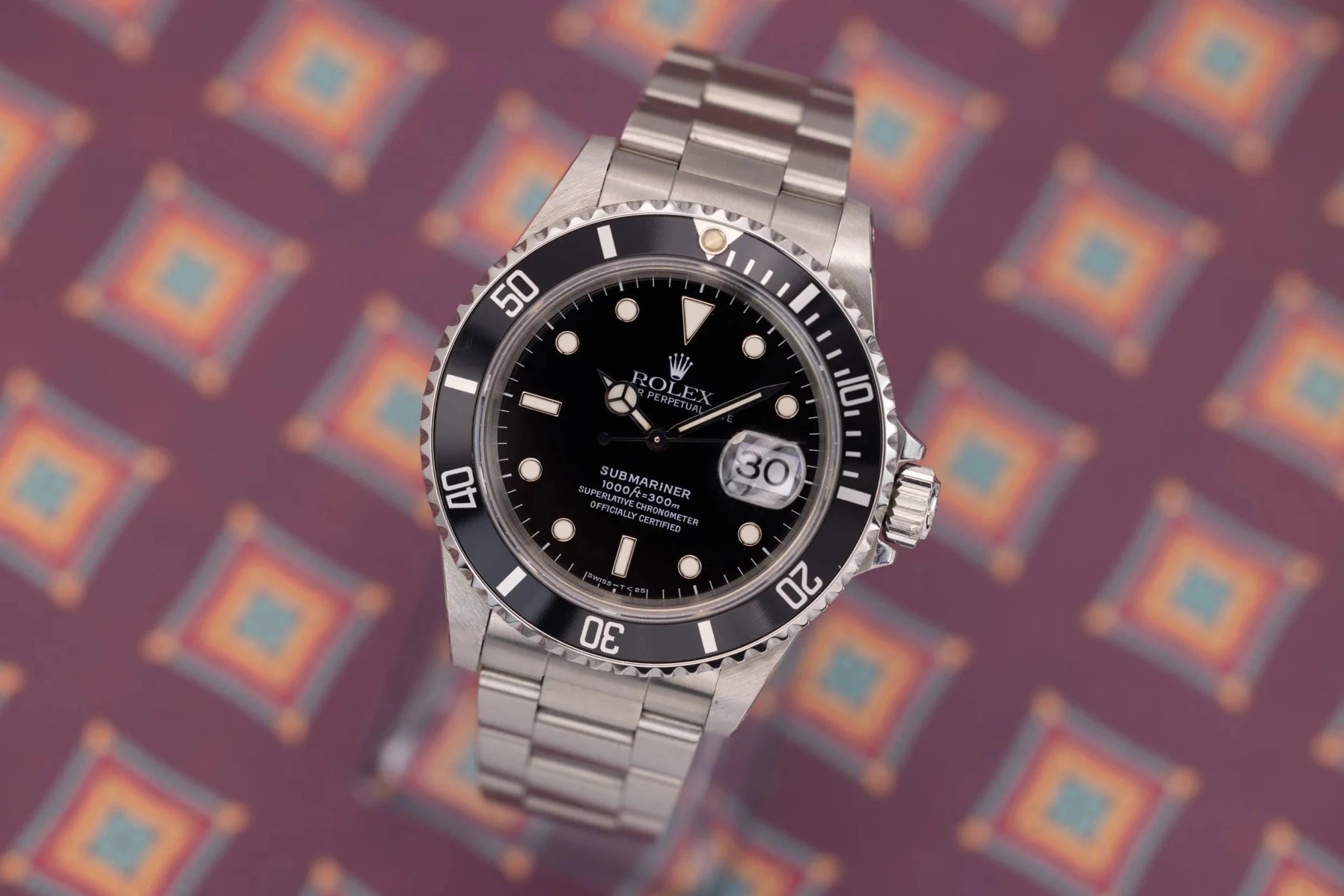 1998 Rolex Submariner Date Ref. 16610 | Tritium Dial | Box and Papers - Sierra Time Co