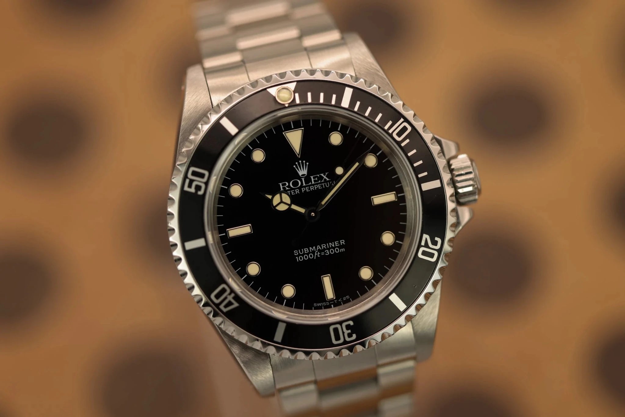1998 Rolex Submariner Ref. 14060 | Creamy Patina - Sierra Time Co