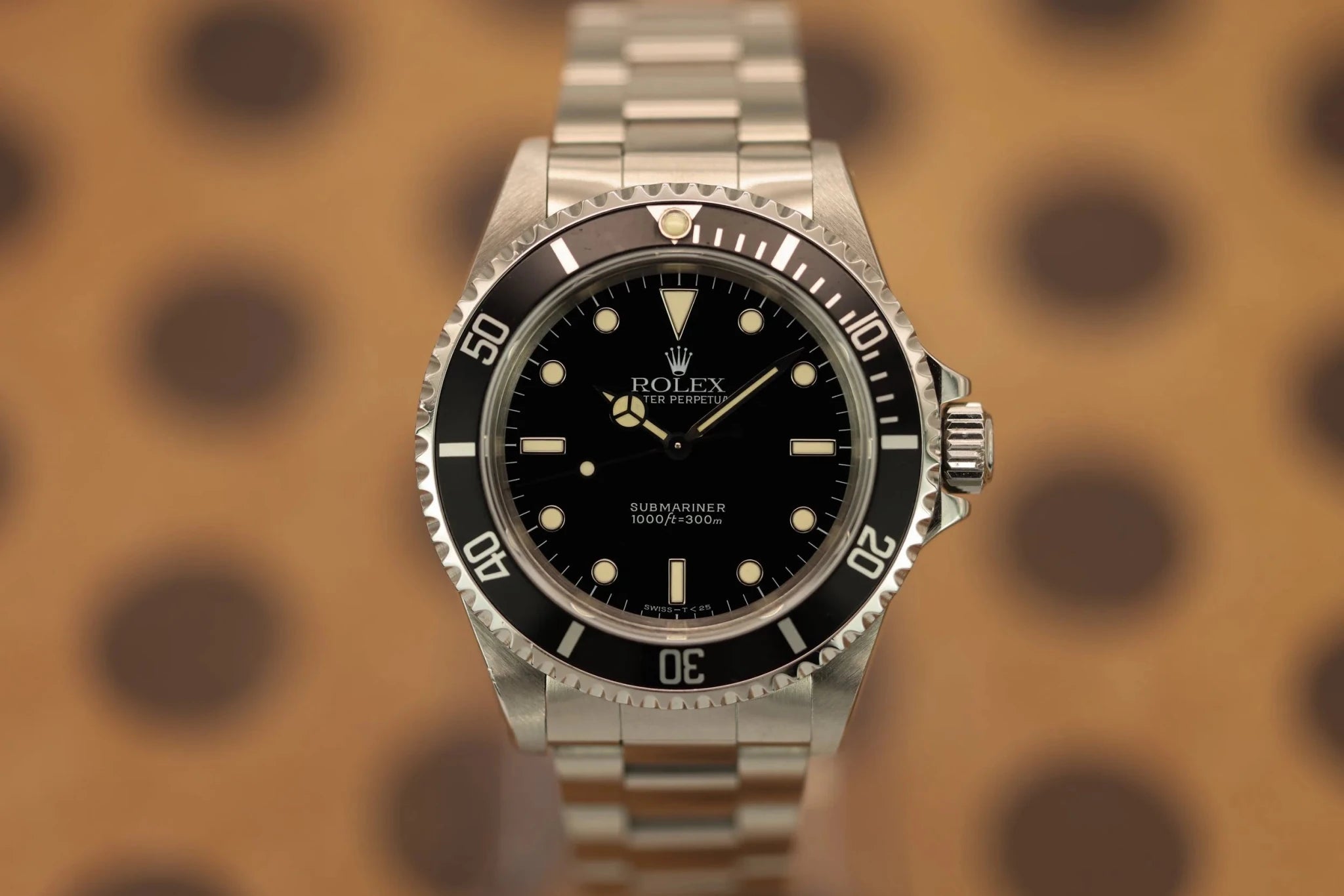 1998 Rolex Submariner Ref. 14060 | Creamy Patina - Sierra Time Co