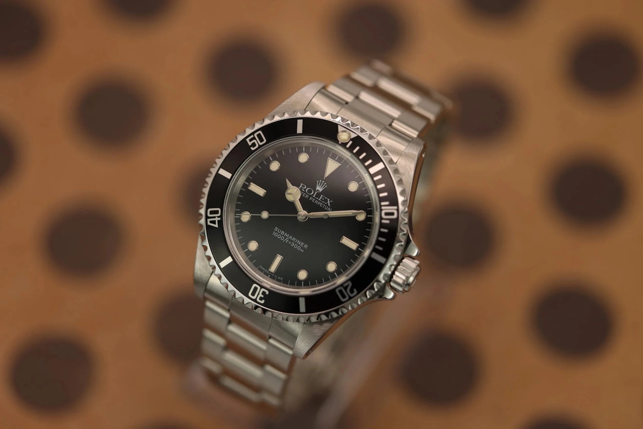 1998 Rolex Submariner Ref. 14060 | Creamy Patina - Sierra Time Co
