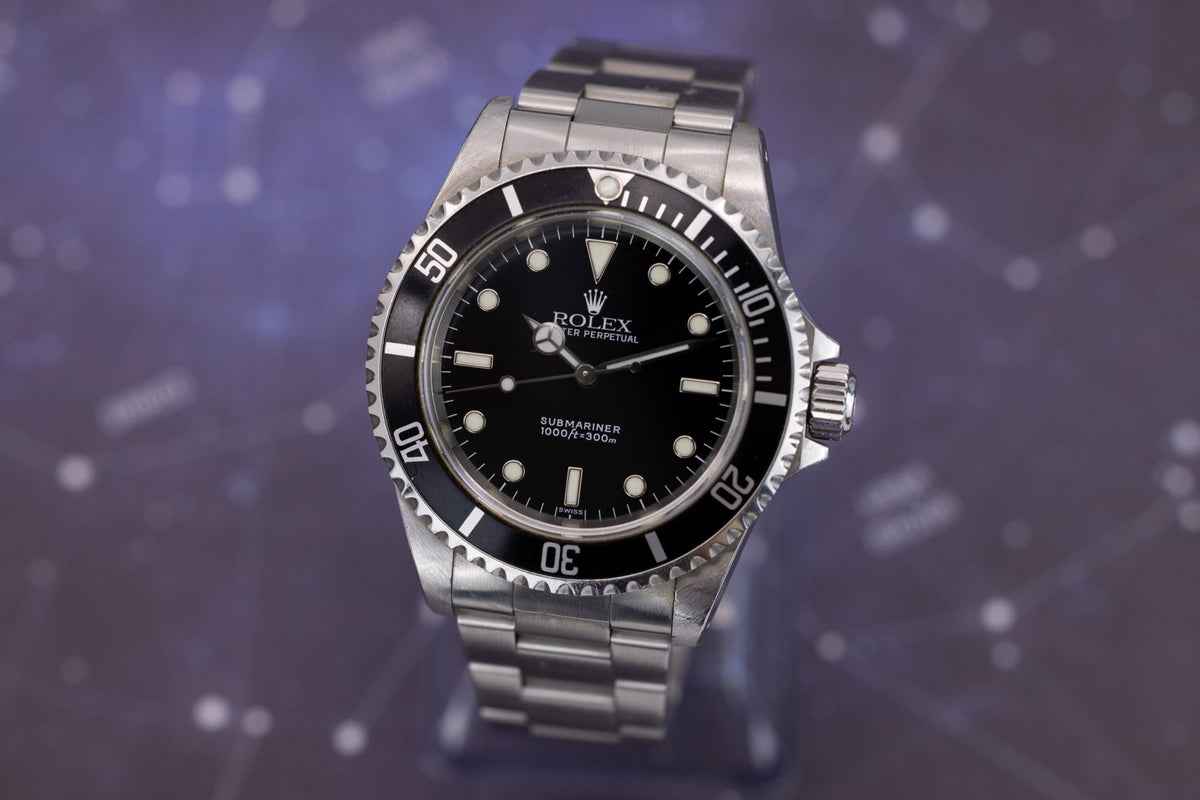 1998 Rolex Submariner Ref. 14060 | Swiss Only | Unpolished - Sierra Time Co