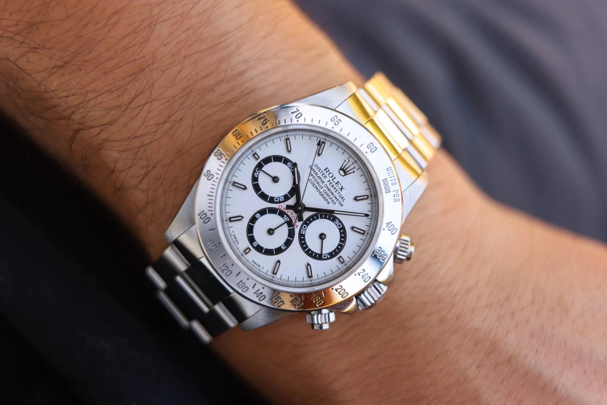 1998 Rolex Zenith Daytona Ref. 16520 | Mint | White Dial - Sierra Time Co