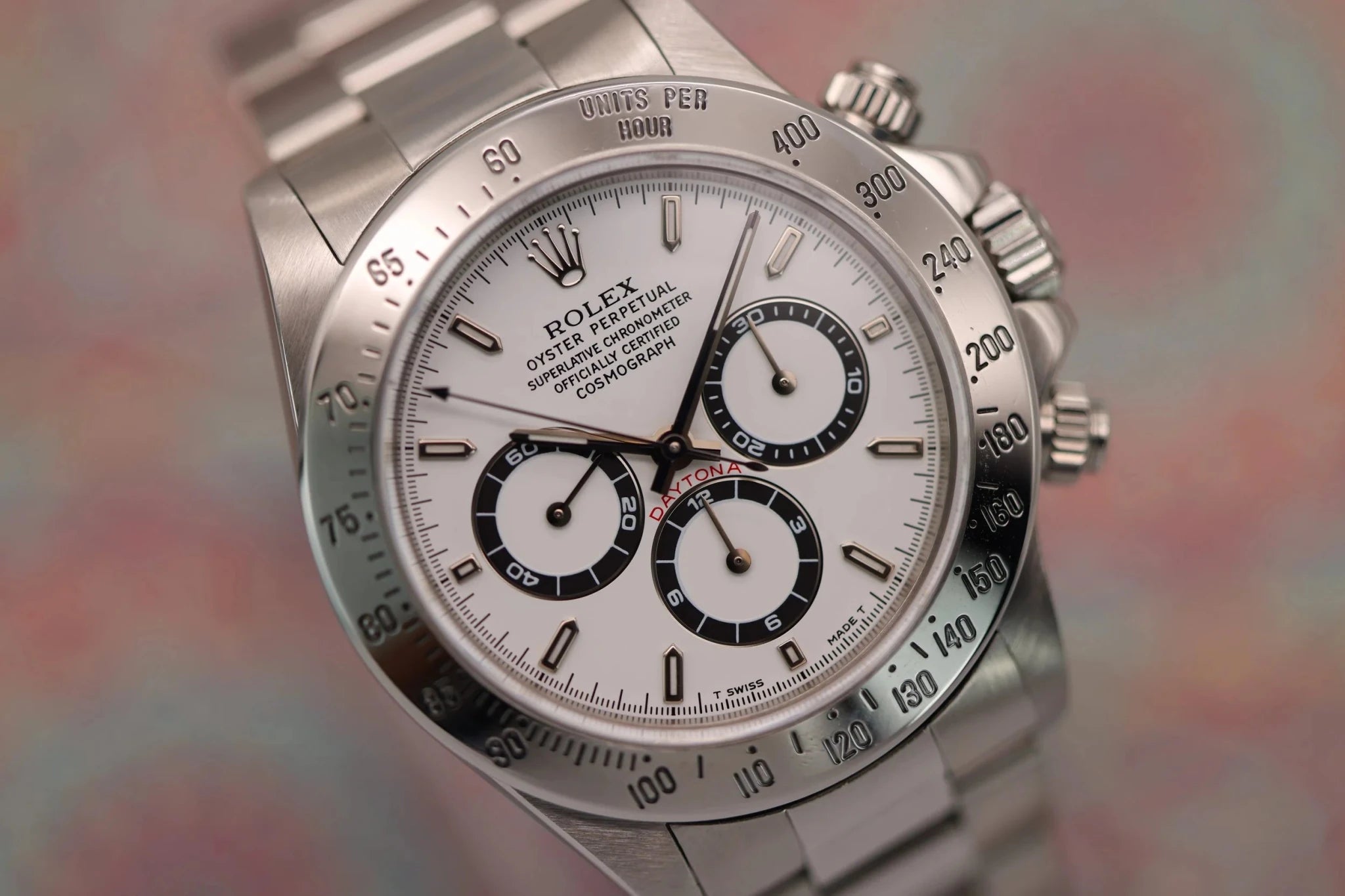 1998 Rolex Zenith Daytona Ref. 16520 | Mint | White Dial - Sierra Time Co
