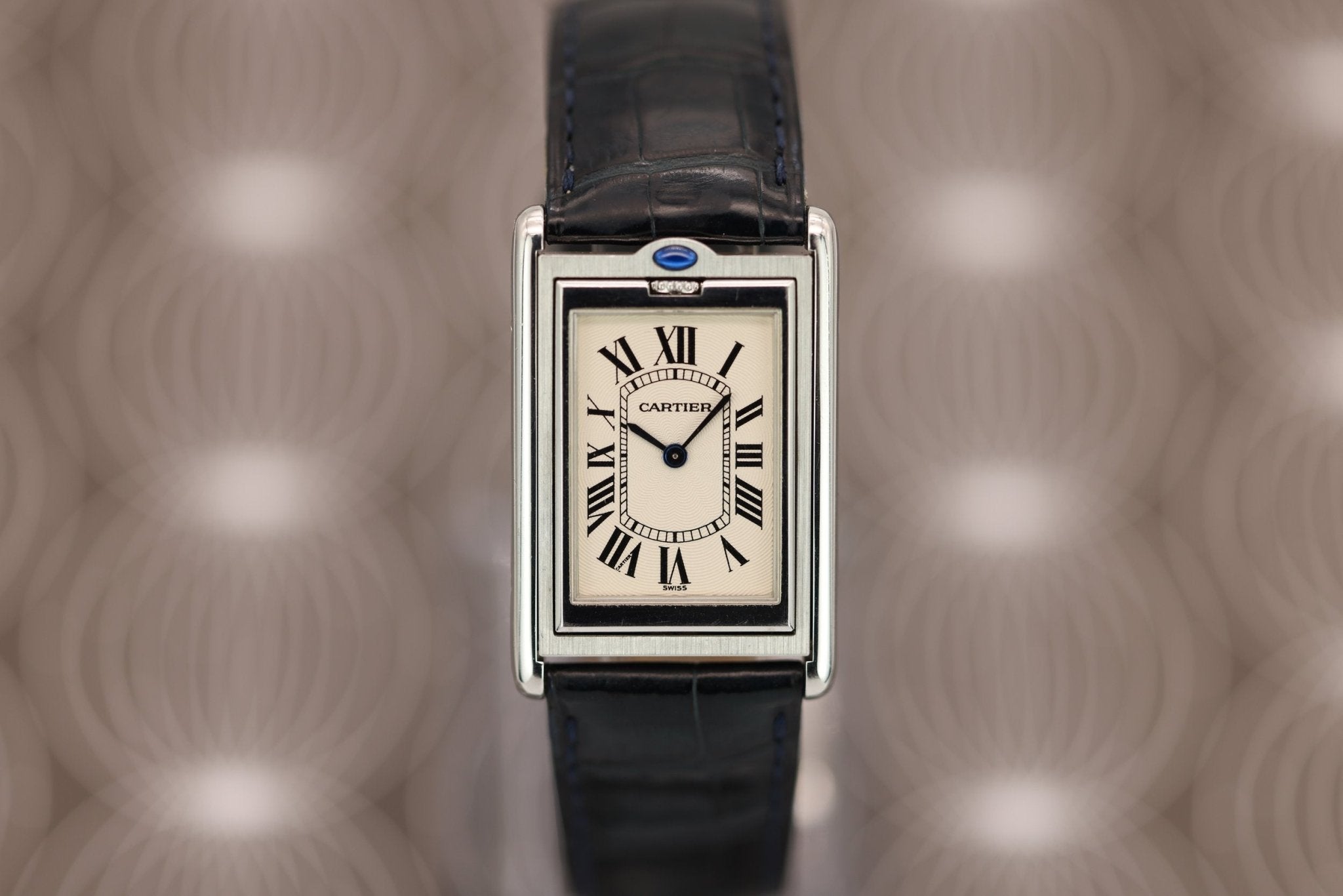 1999 Cartier Tank Basculante Mécanique Ref. 2390 | Box & Papers - Sierra Time Co