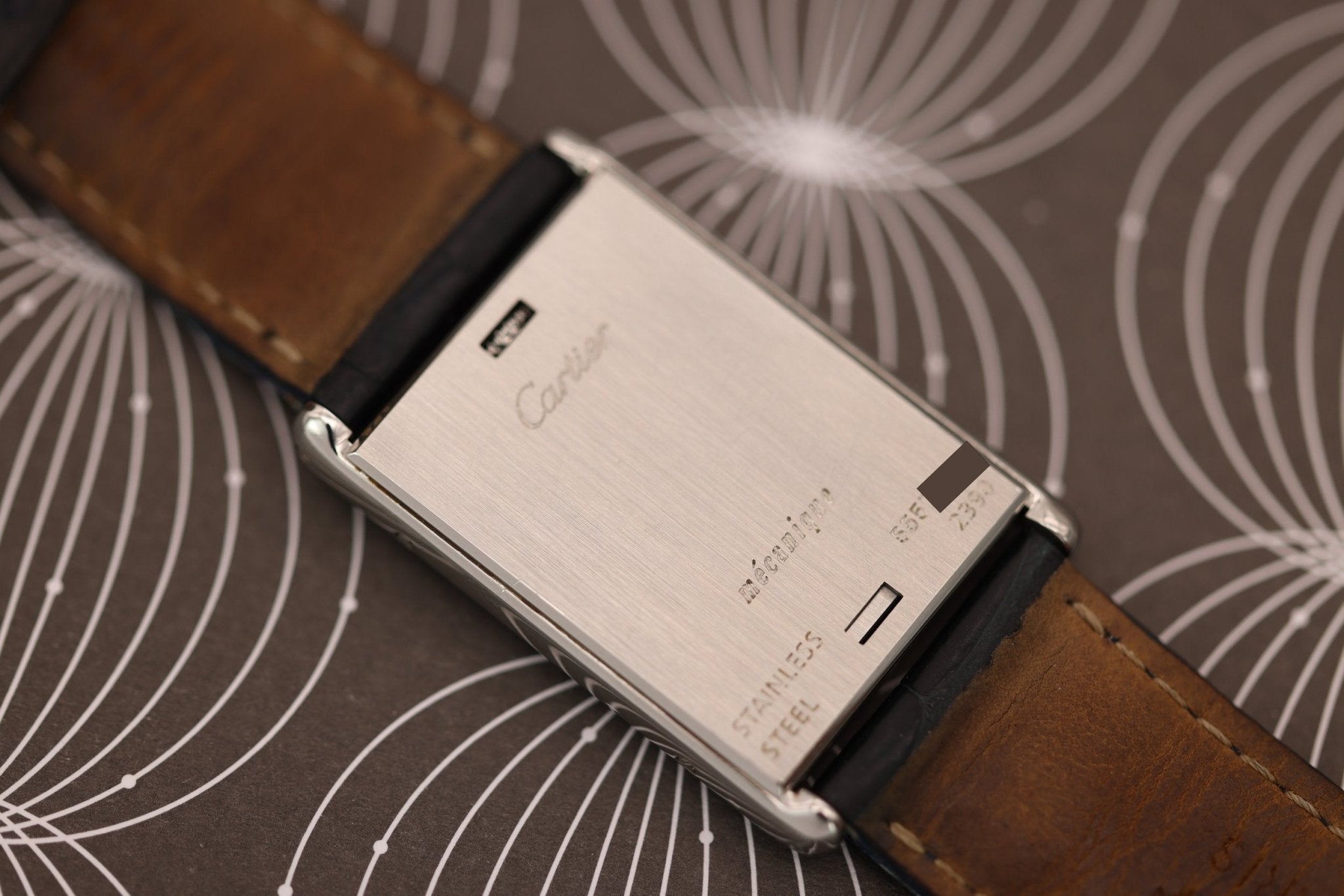 1999 Cartier Tank Basculante Mécanique Ref. 2390 | Box & Papers - Sierra Time Co
