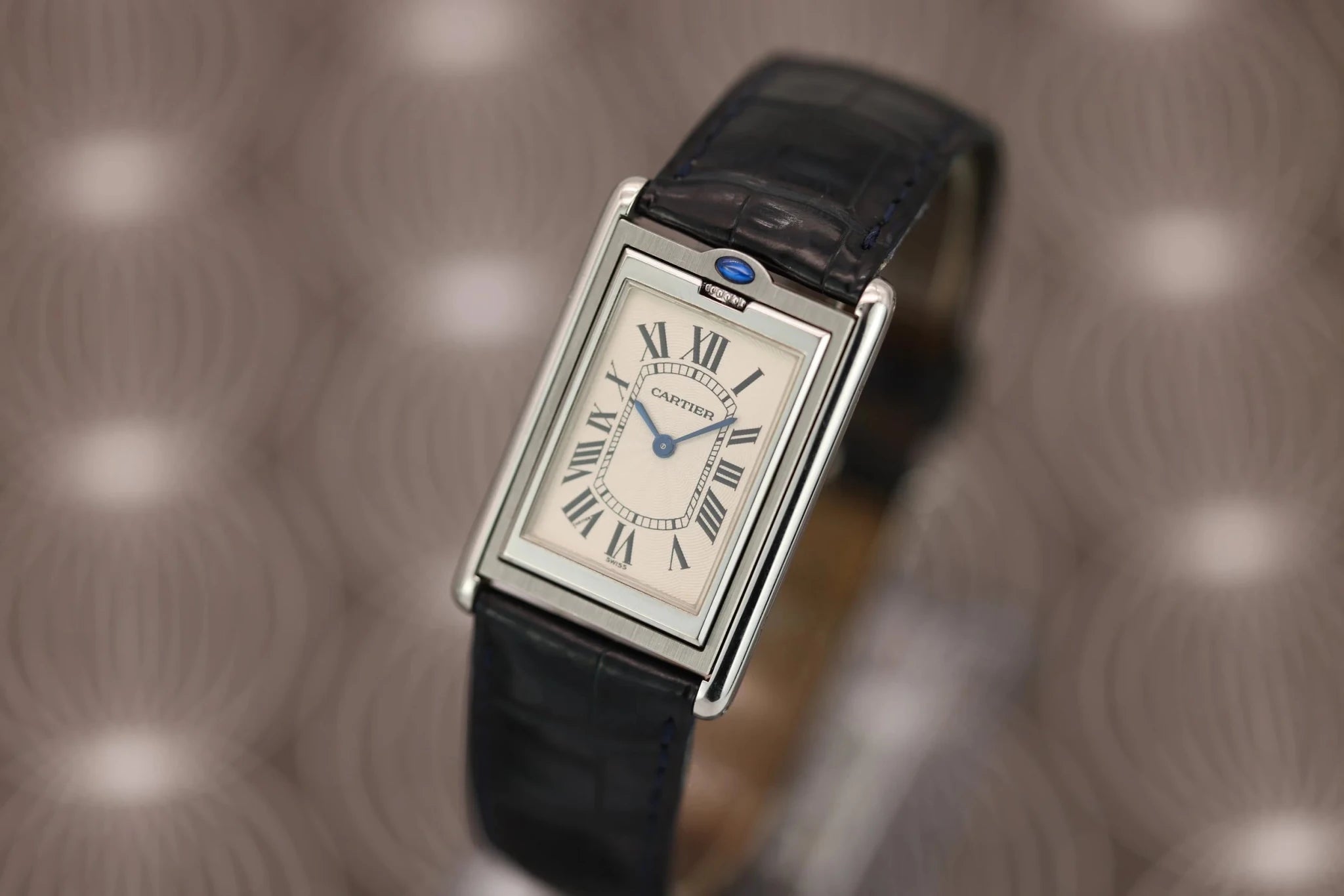 1999 Cartier Tank Basculante Mécanique Ref. 2390 | Box & Papers - Sierra Time Co