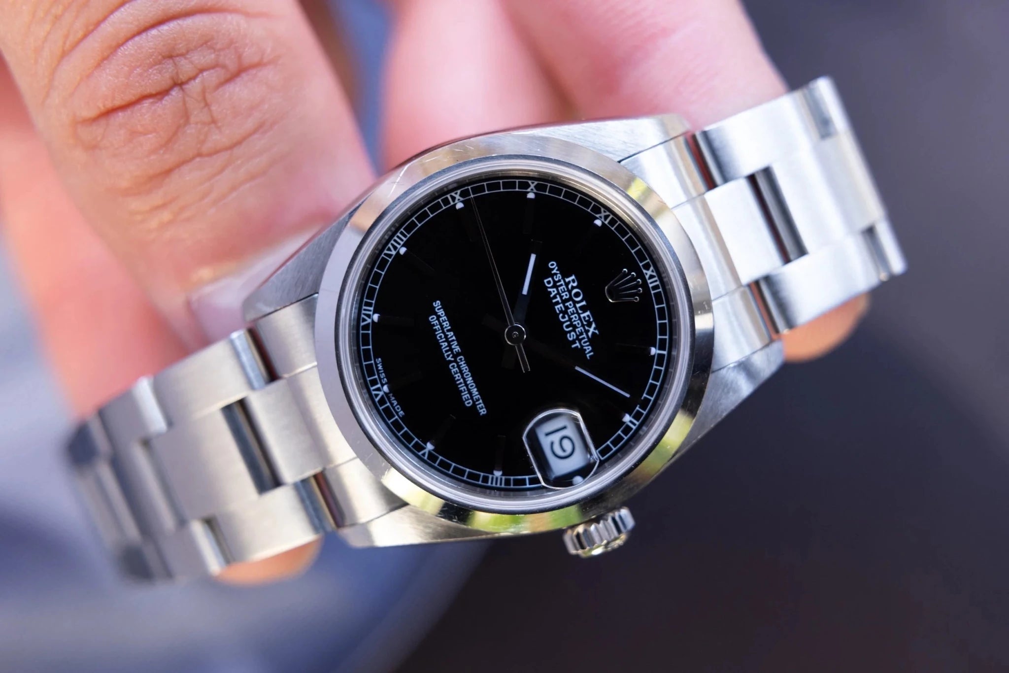 1999 Ladies Datejust Ref. 68240 | 31mm | Black Stick Dial - Sierra Time Co