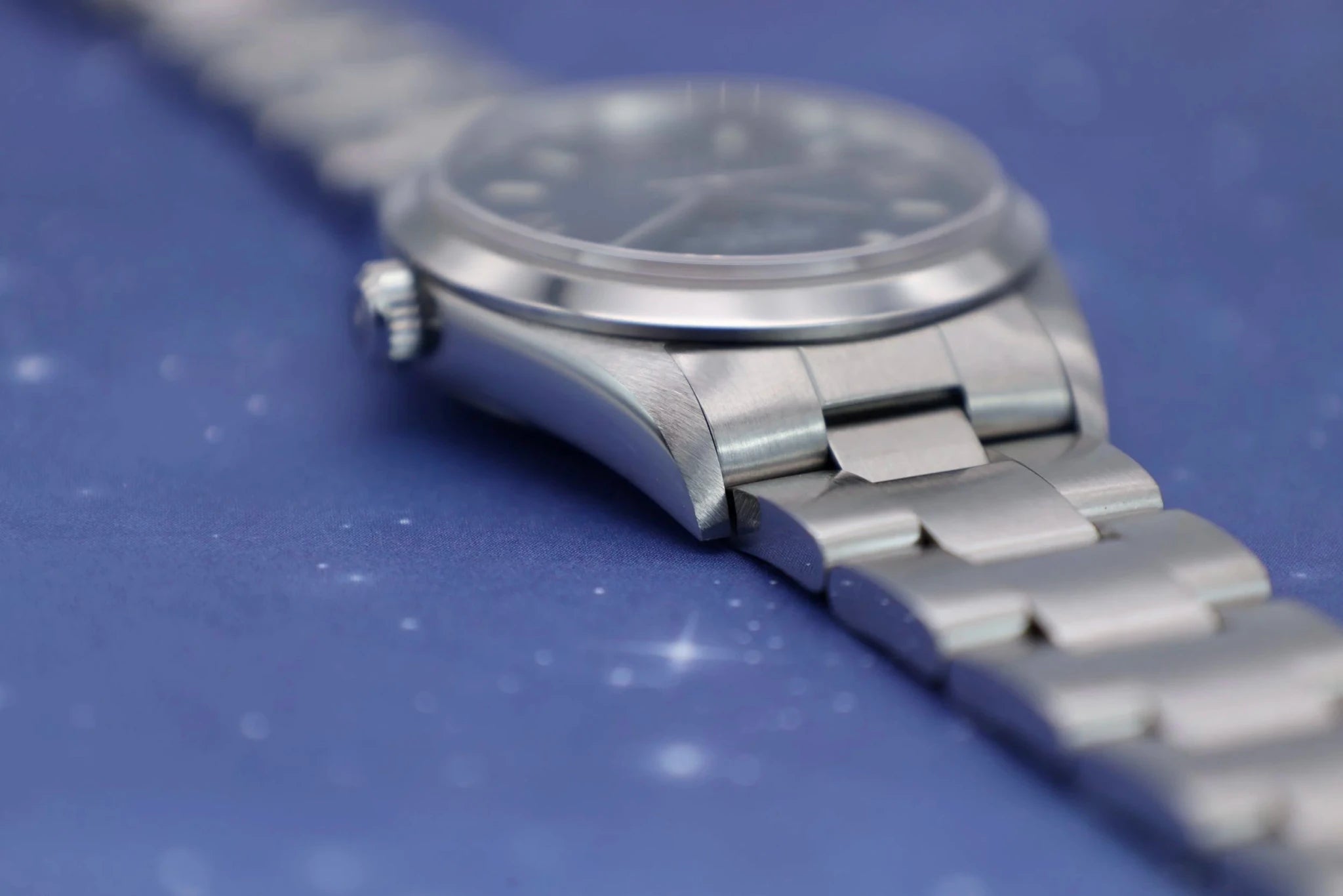 1999 Rolex Air-King Ref. 14000 | 3,6,9 Blue Dial - Sierra Time Co