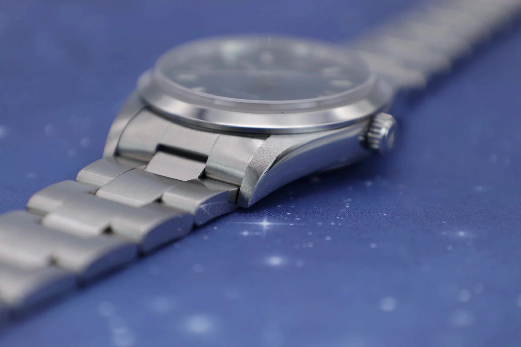 1999 Rolex Air-King Ref. 14000 | 3,6,9 Blue Dial - Sierra Time Co