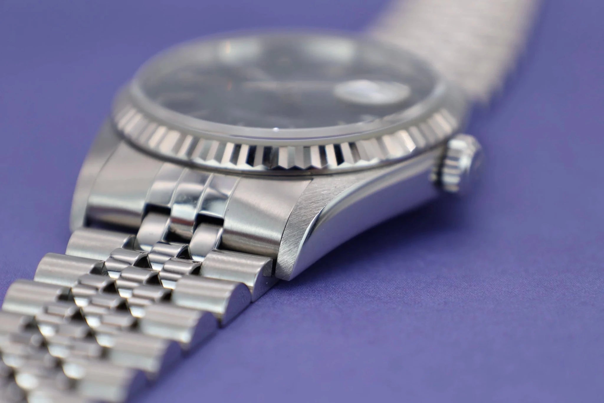 1999 Rolex Datejust Ref. 16234 Black Dial | Box and Papers - Sierra Time Co