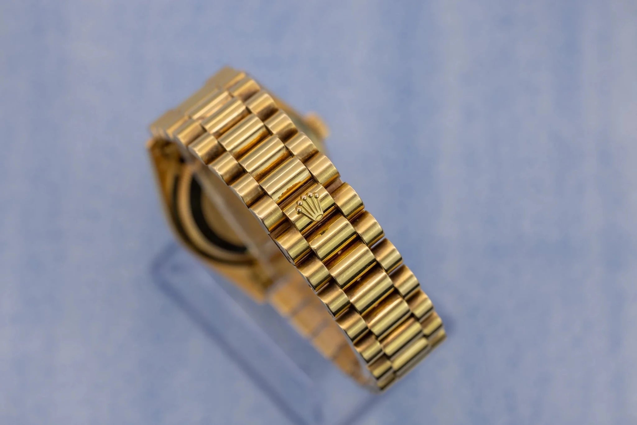 1999 Rolex Day-Date Ref. 18208 | Mother of Pearl Myriad Dial | 18K YG - Sierra Time Co
