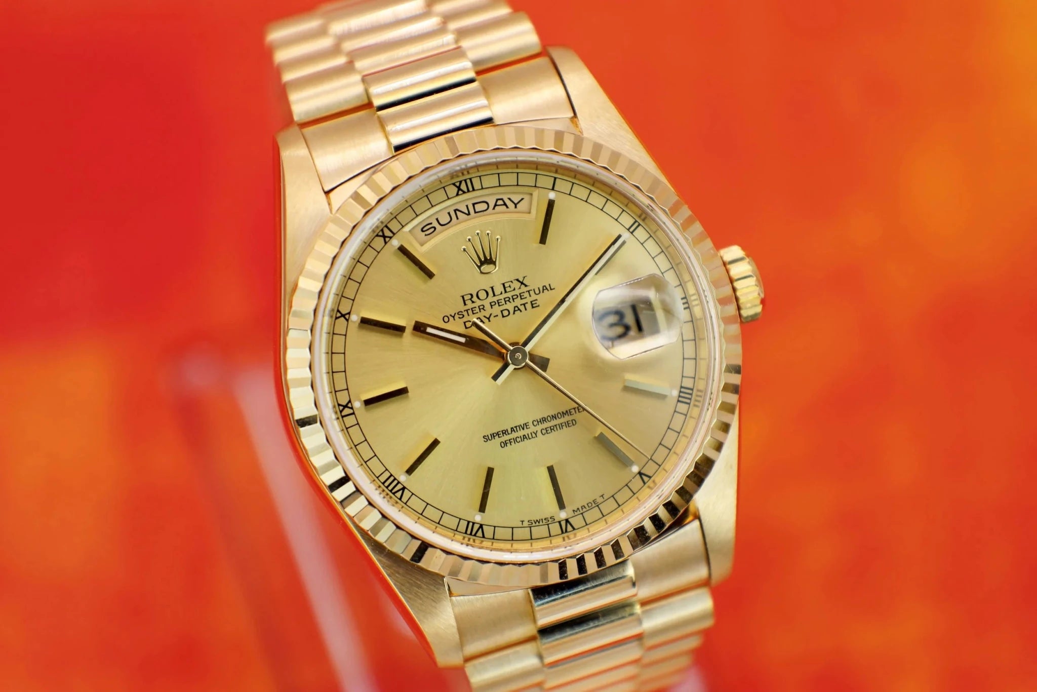 1999 Rolex Day-Date Ref. 18238 | Mint - Sierra Time Co