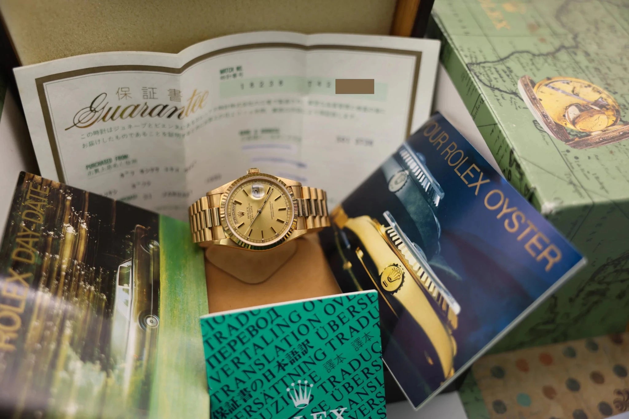1999 Rolex Day-Date Ref. 18238 | Mint Condition | Box and Papers - Sierra Time Co