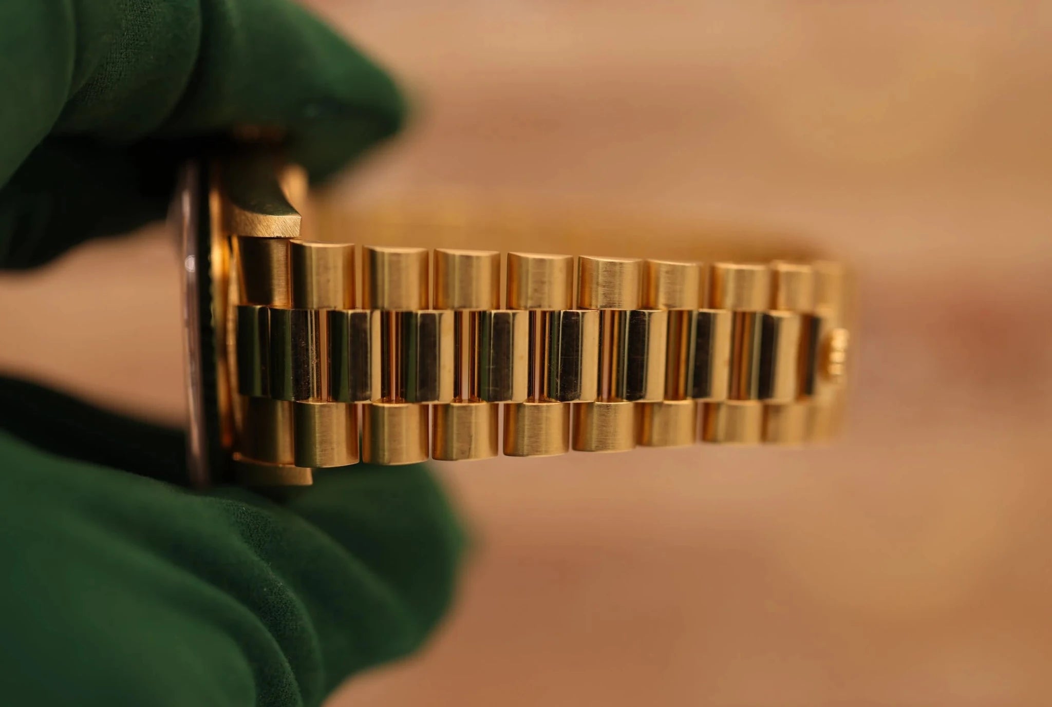 1999 Rolex Day-Date Ref. 18238 | Red Vignette Diamond Dial | Mint Condition - Sierra Time Co