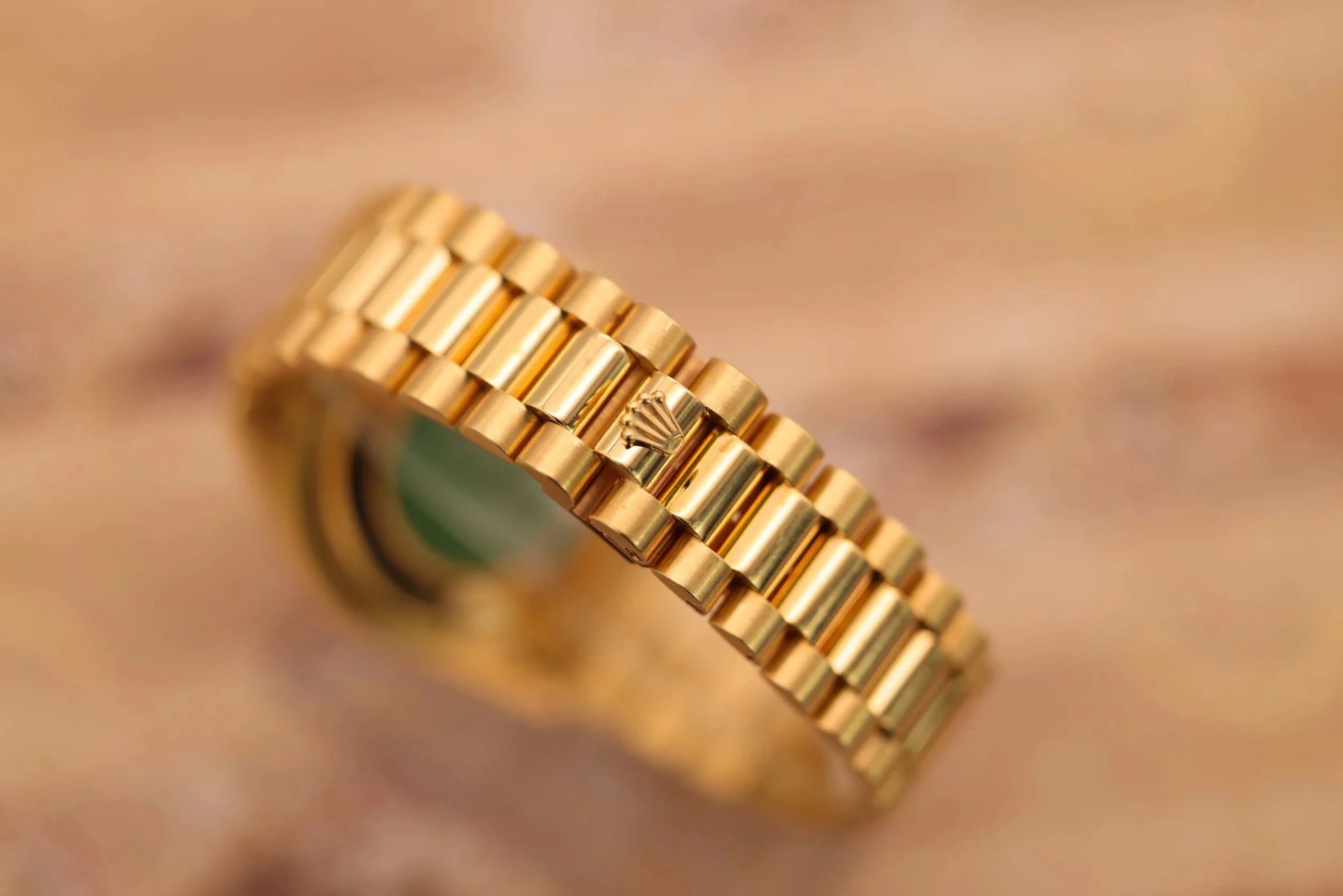 1999 Rolex Day-Date Ref. 18238 | Red Vignette Diamond Dial | Mint Condition - Sierra Time Co