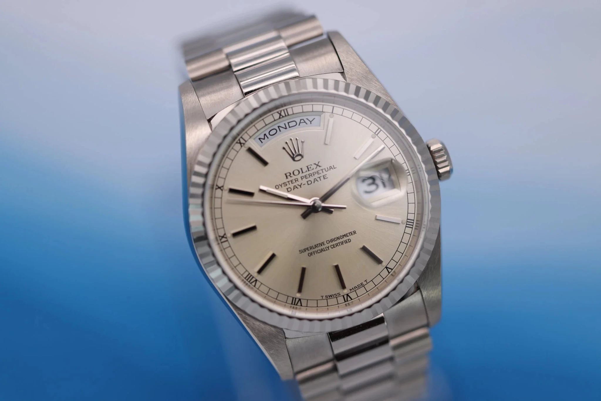 1999 Rolex Day-Date Ref. 18239 | Mint Condition - Sierra Time Co