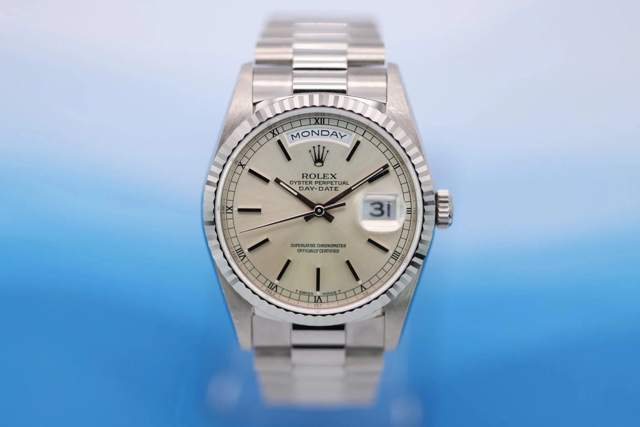 1999 Rolex Day-Date Ref. 18239 | Mint Condition - Sierra Time Co