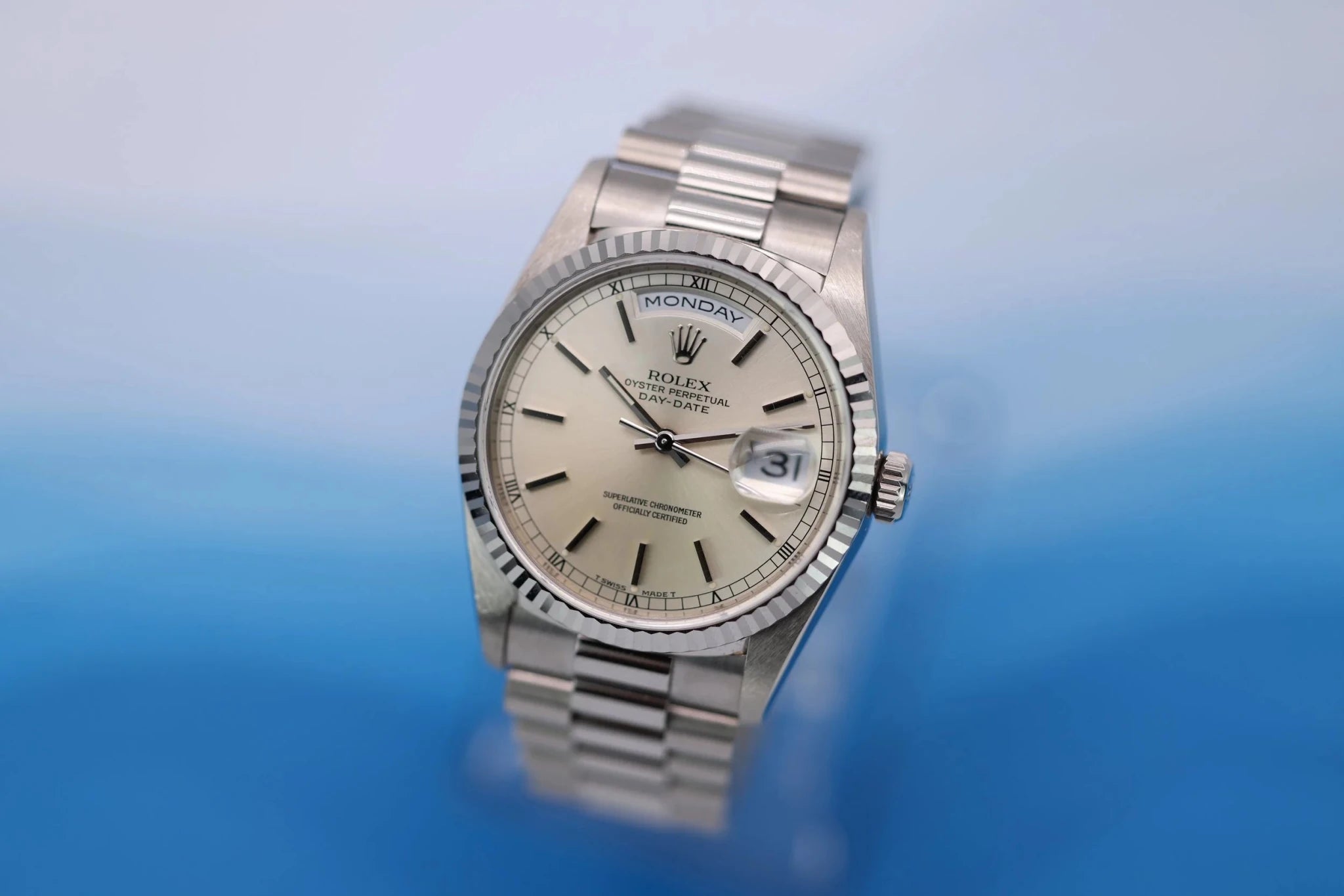 1999 Rolex Day-Date Ref. 18239 | Mint Condition - Sierra Time Co
