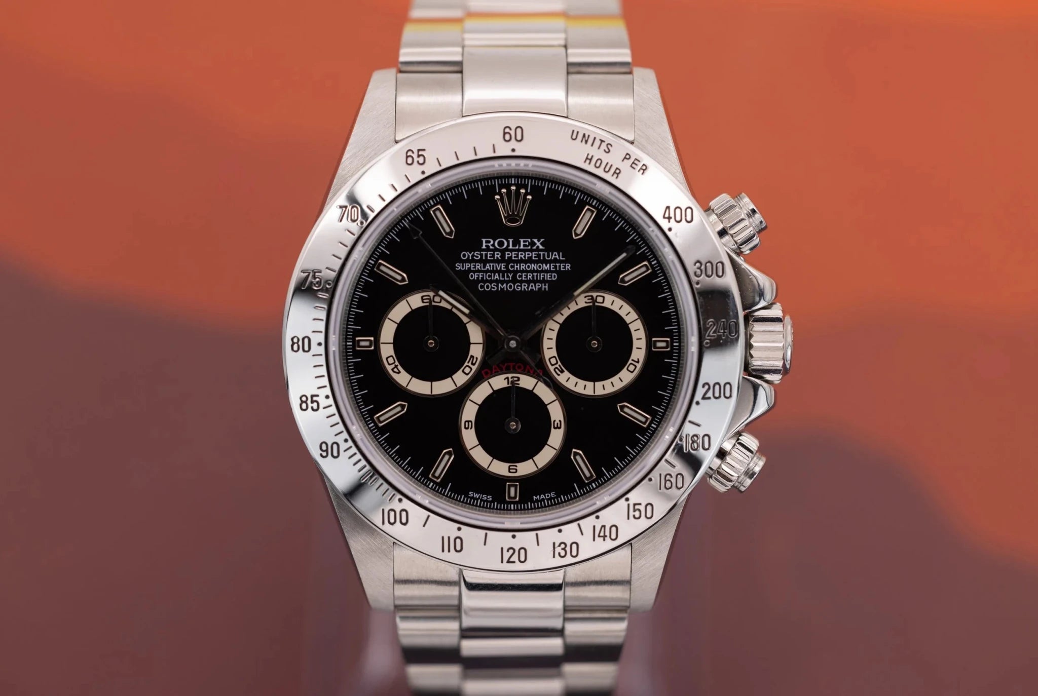 1999 Rolex Daytona Ref. 16520 | Black Dial | Box and Papers - Sierra Time Co