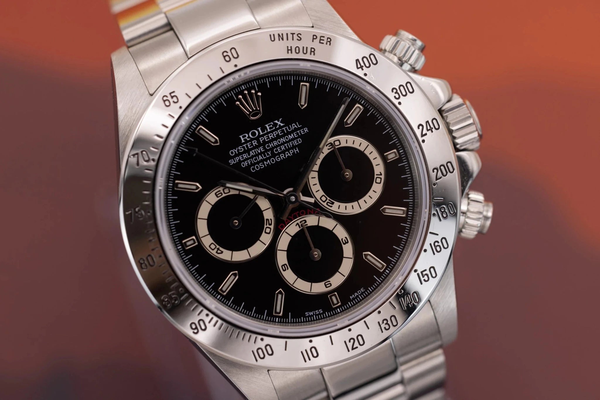 1999 Rolex Daytona Ref. 16520 | Black Dial | Box and Papers - Sierra Time Co