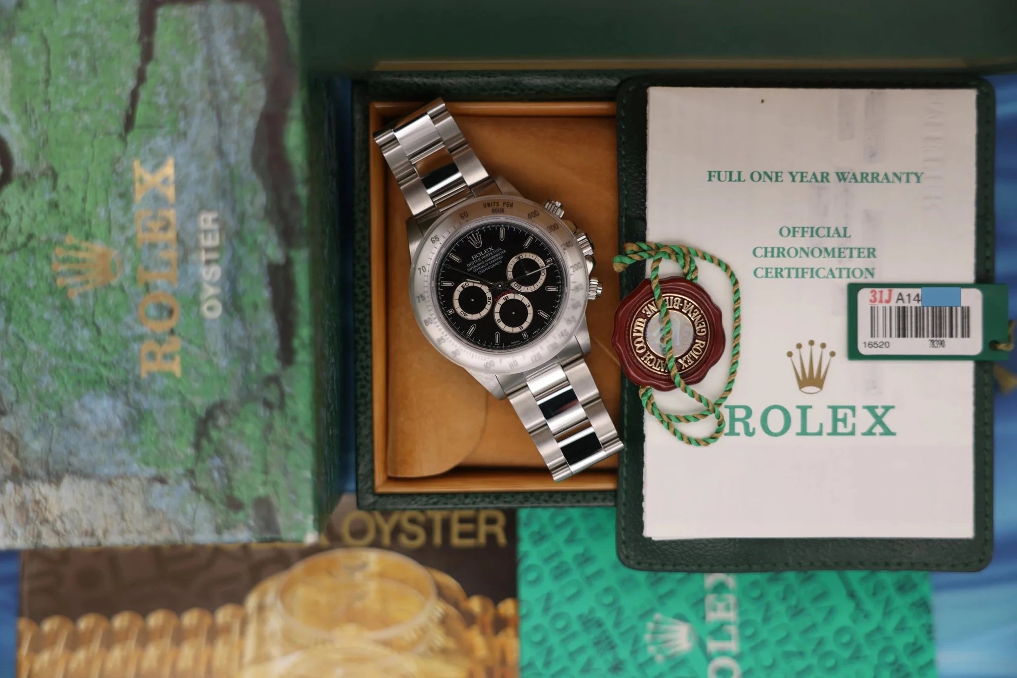 1999 Rolex Daytona Ref. 16520 | Box and Papers | Mint Condition - Sierra Time Co