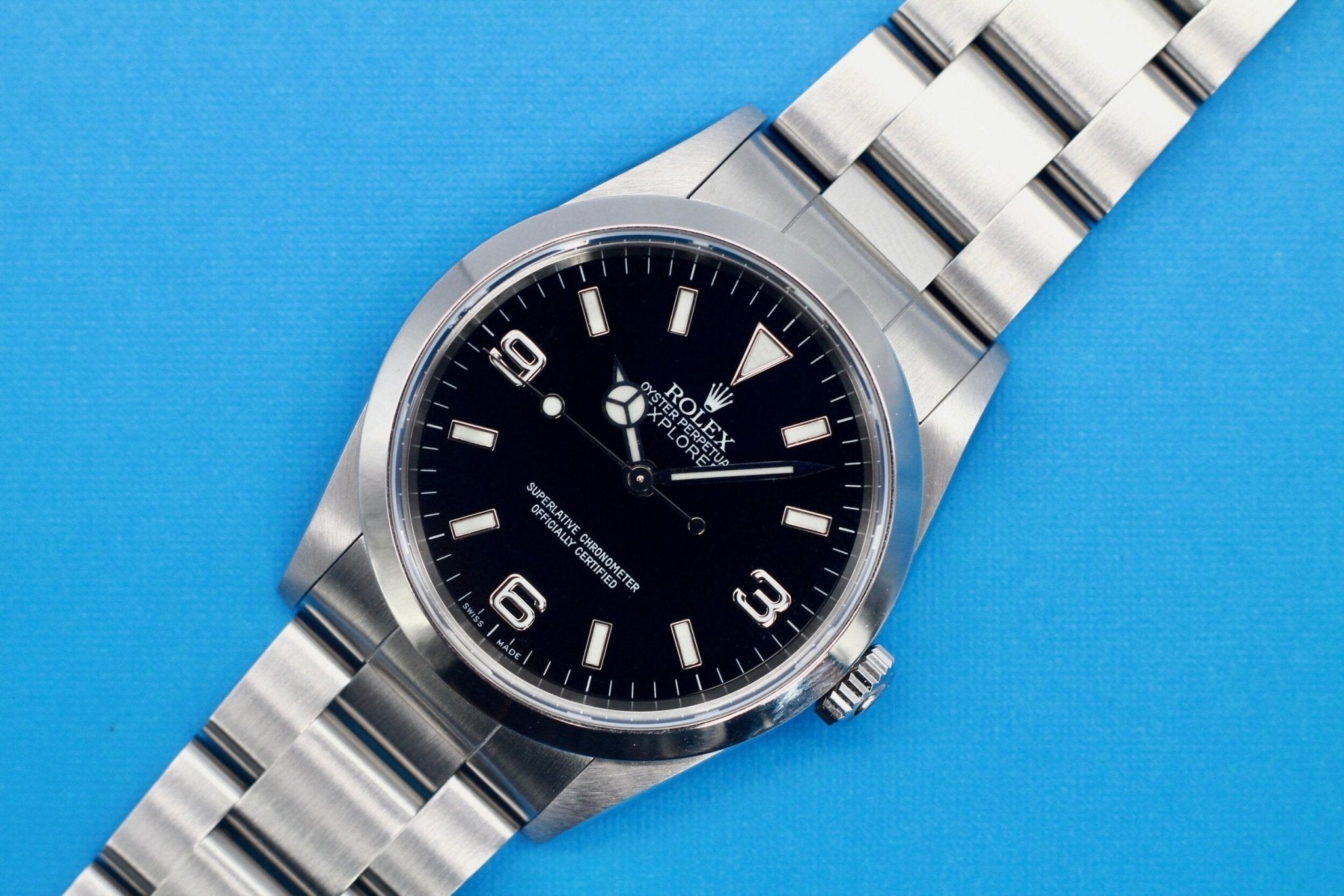 1999 Rolex Explorer I Ref. 14270 - Sierra Time Co
