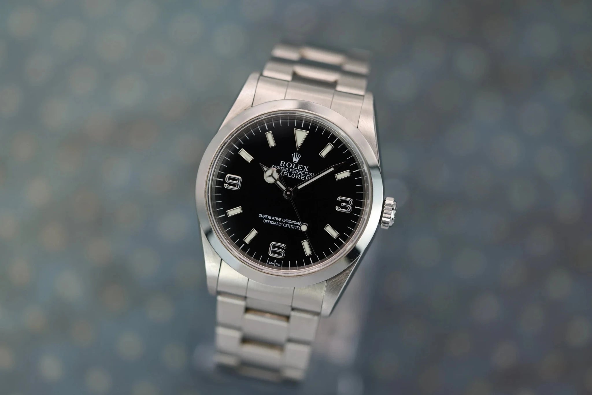 1999 Rolex Explorer I Ref. 14270 | Box and Papers - Sierra Time Co
