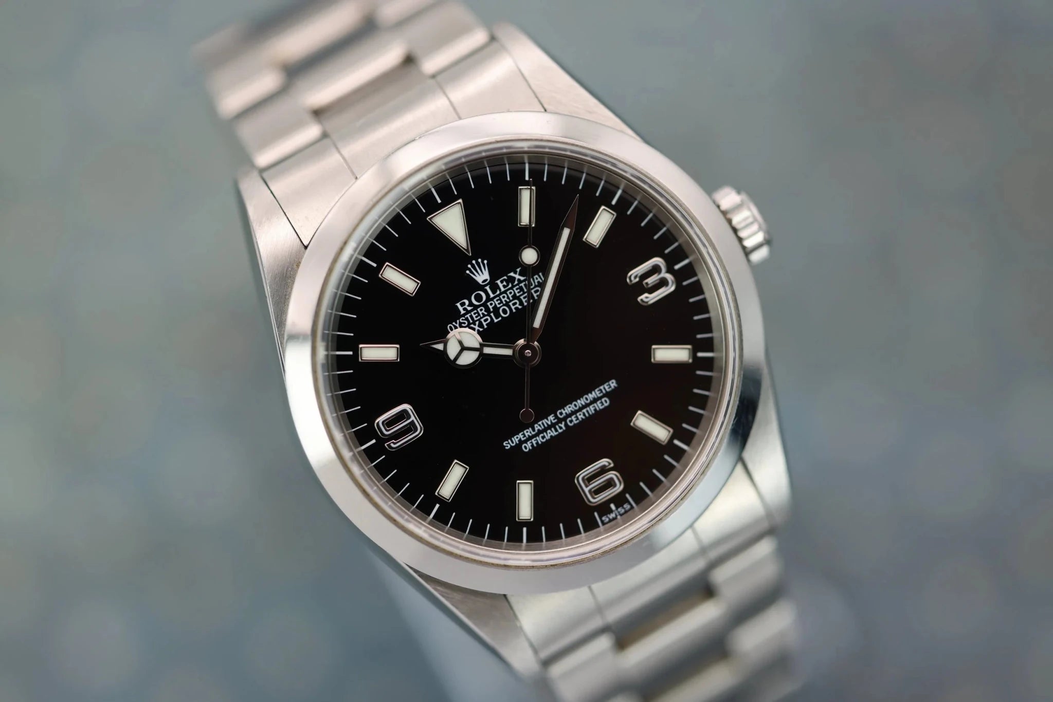 1999 Rolex Explorer I Ref. 14270 | Box and Papers - Sierra Time Co