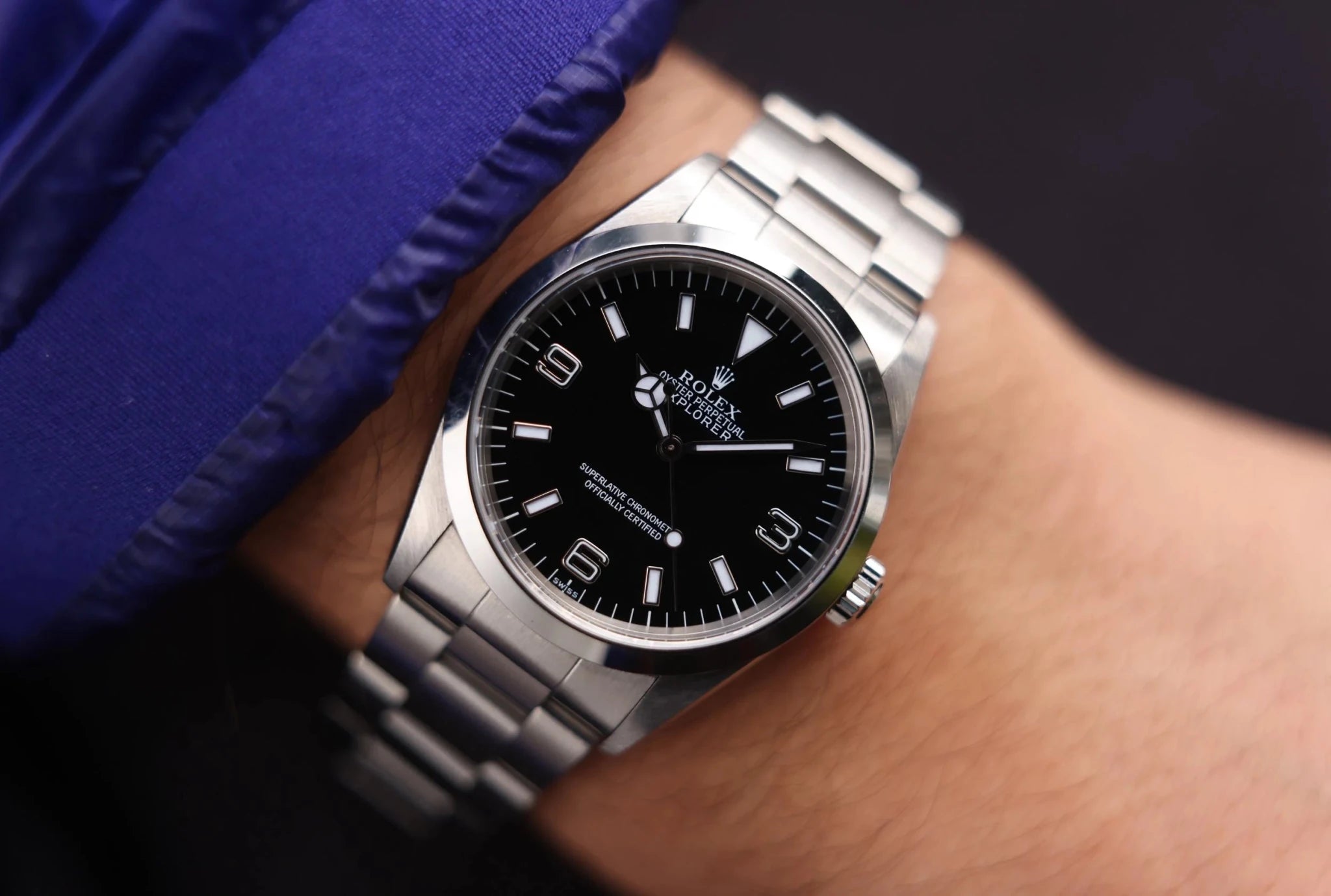 1999 Rolex Explorer I Ref. 14270 | Swiss Only - Sierra Time Co