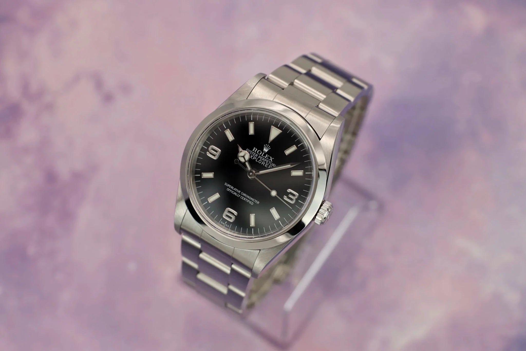 1999 Rolex Explorer I Ref. 14270 | Swiss Only | Box and Papers - Sierra Time Co