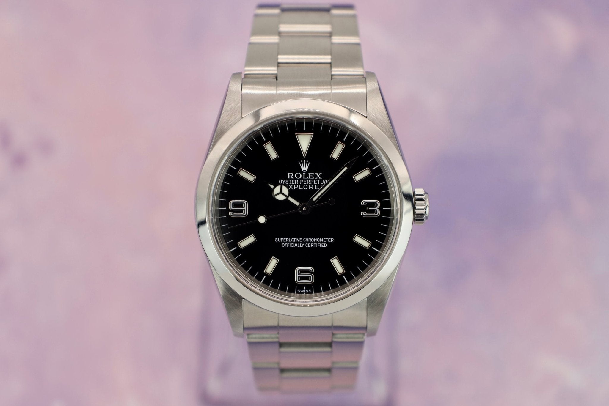 1999 Rolex Explorer I Ref. 14270 | Swiss Only | Box and Papers - Sierra Time Co