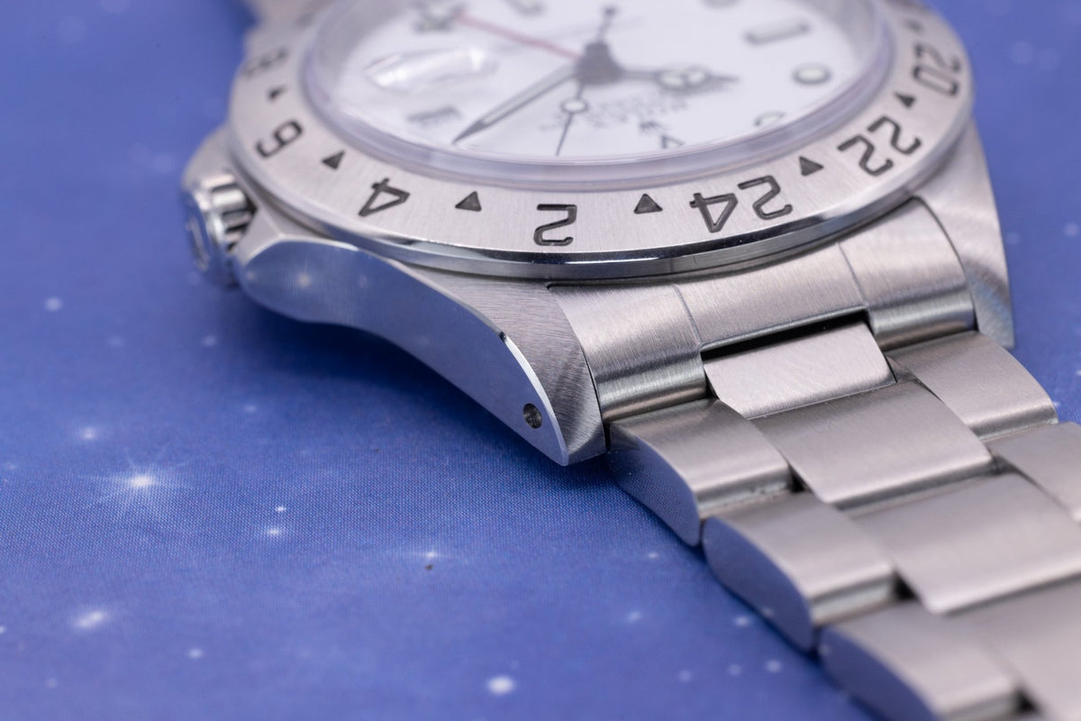 1999 Rolex Explorer I Ref. 16570 Polar | Swiss Only | Box and Papers - Sierra Time Co