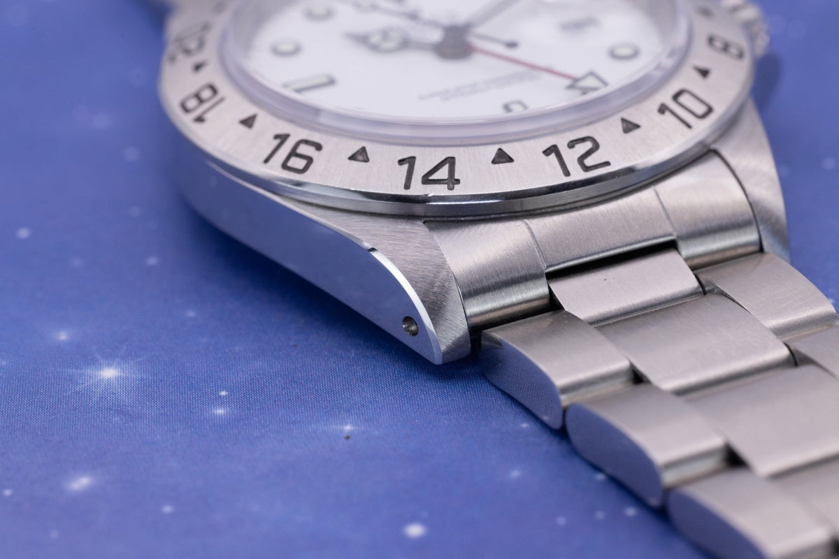 1999 Rolex Explorer I Ref. 16570 Polar | Swiss Only | Box and Papers - Sierra Time Co