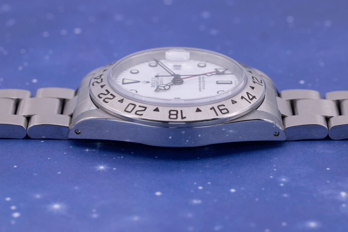 1999 Rolex Explorer I Ref. 16570 Polar | Swiss Only | Box and Papers - Sierra Time Co