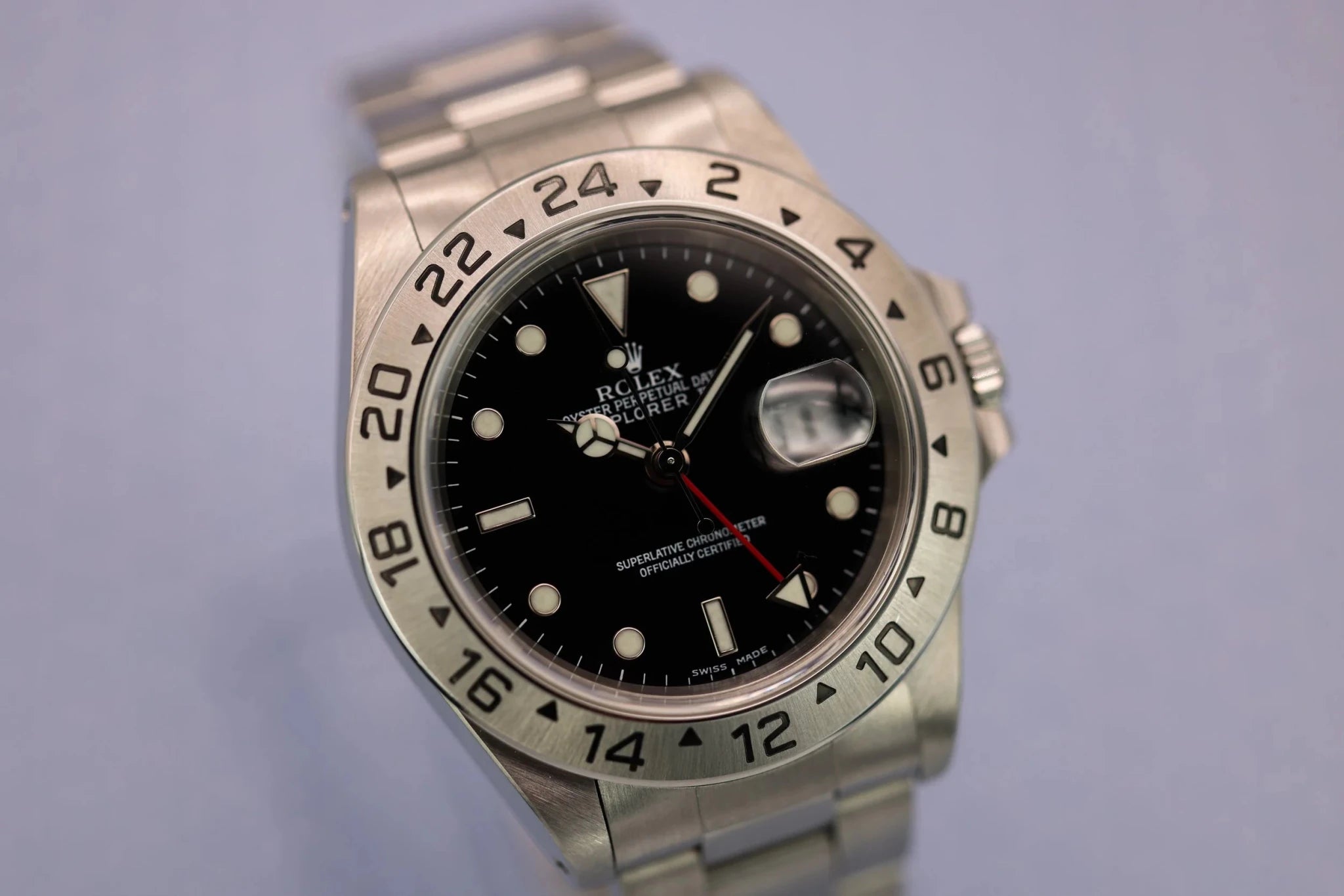 1999 Rolex Explorer II Ref. 16570 | Black Dial - Sierra Time Co