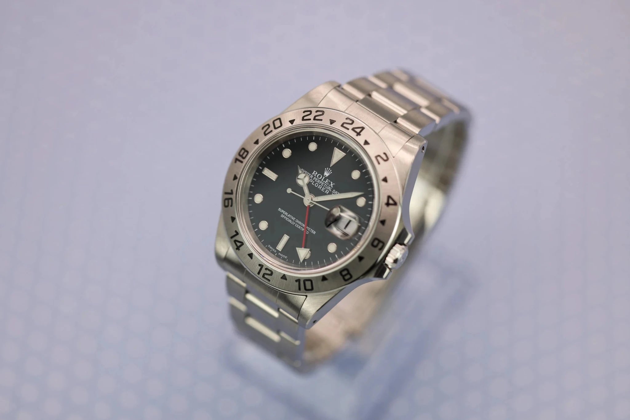 1999 Rolex Explorer II Ref. 16570 | Black Dial - Sierra Time Co