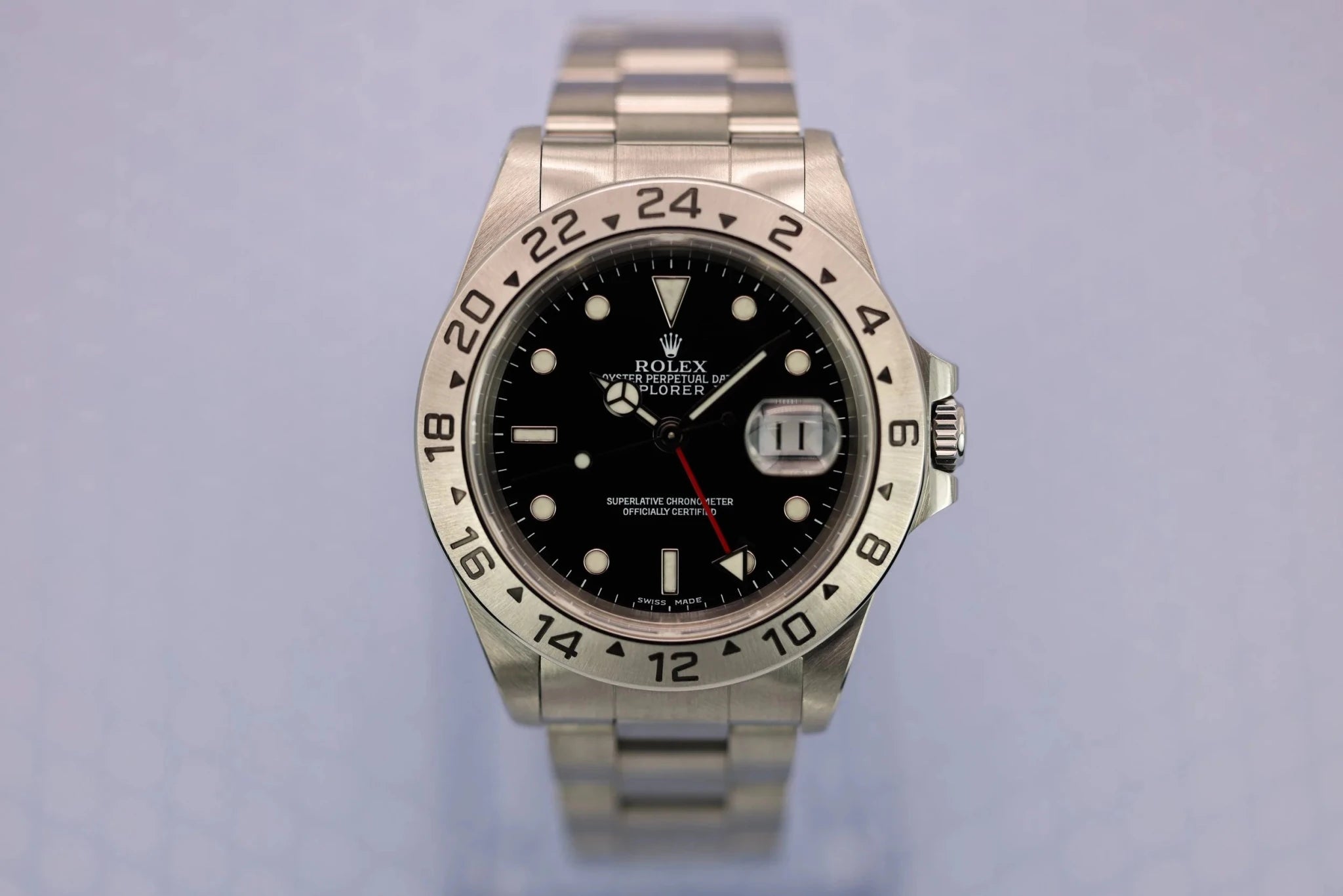 1999 Rolex Explorer II Ref. 16570 | Black Dial - Sierra Time Co